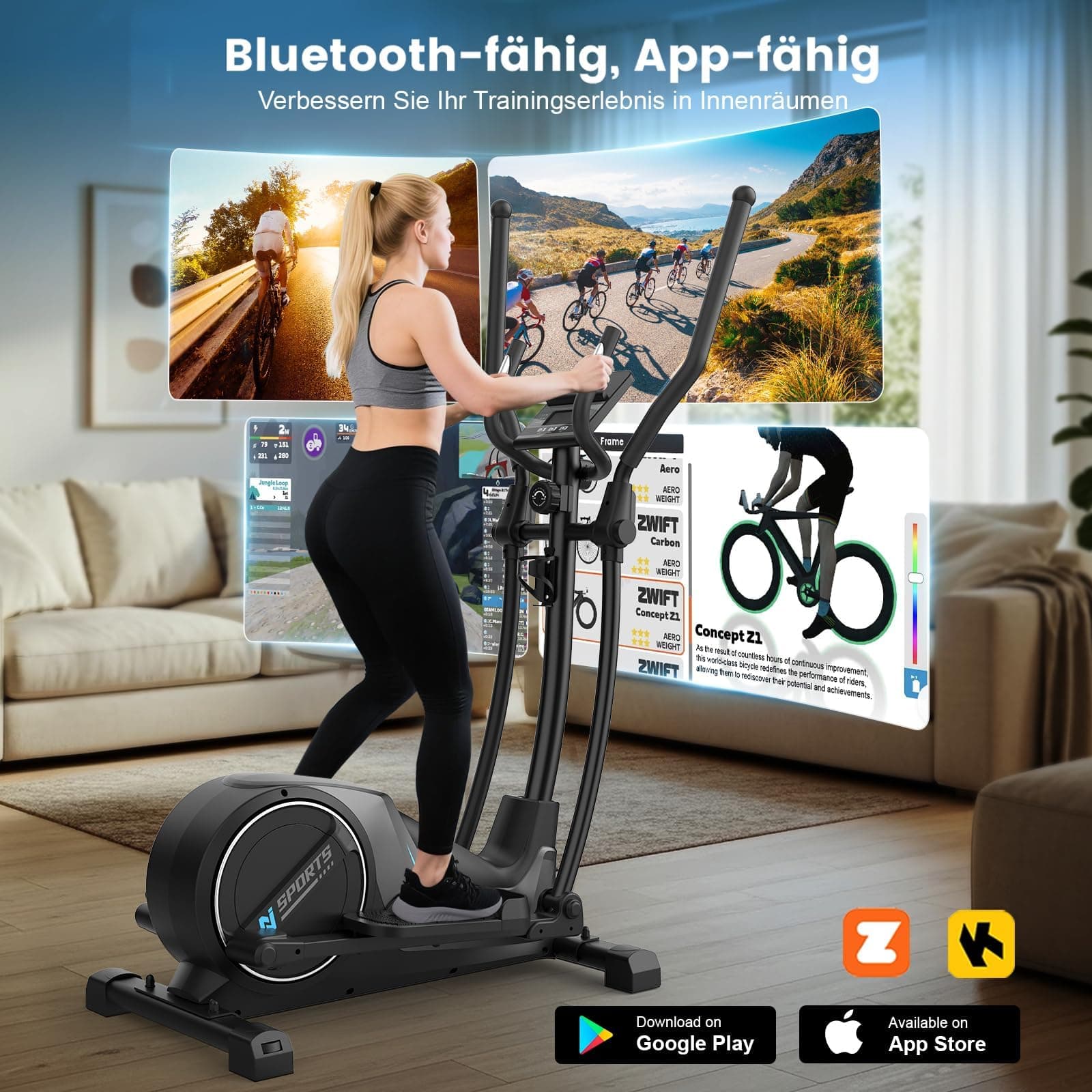 Cowmew Crosstrainer für Zuhause – Bild 7