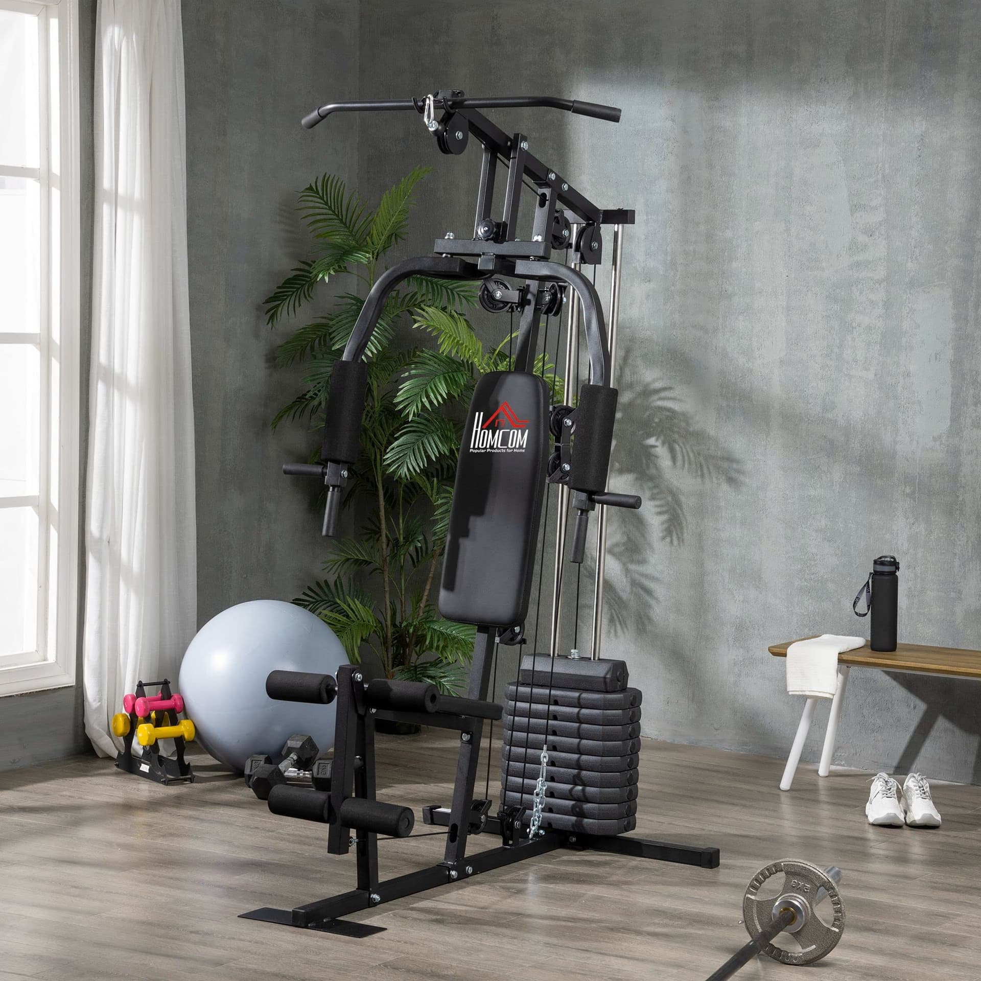 HOMCOM Palestra Multifunzione per Allenamento a Casa e – Bild 2
