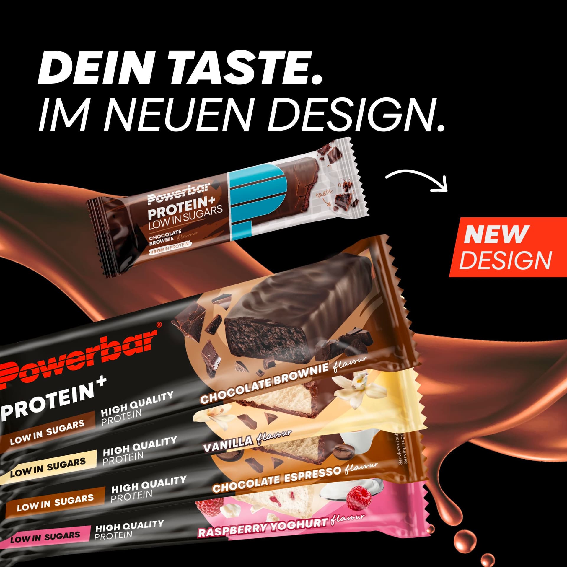 Powerbar Protein Plus - Low Sugar Multiflavour Box - 16x35g – Bild 2