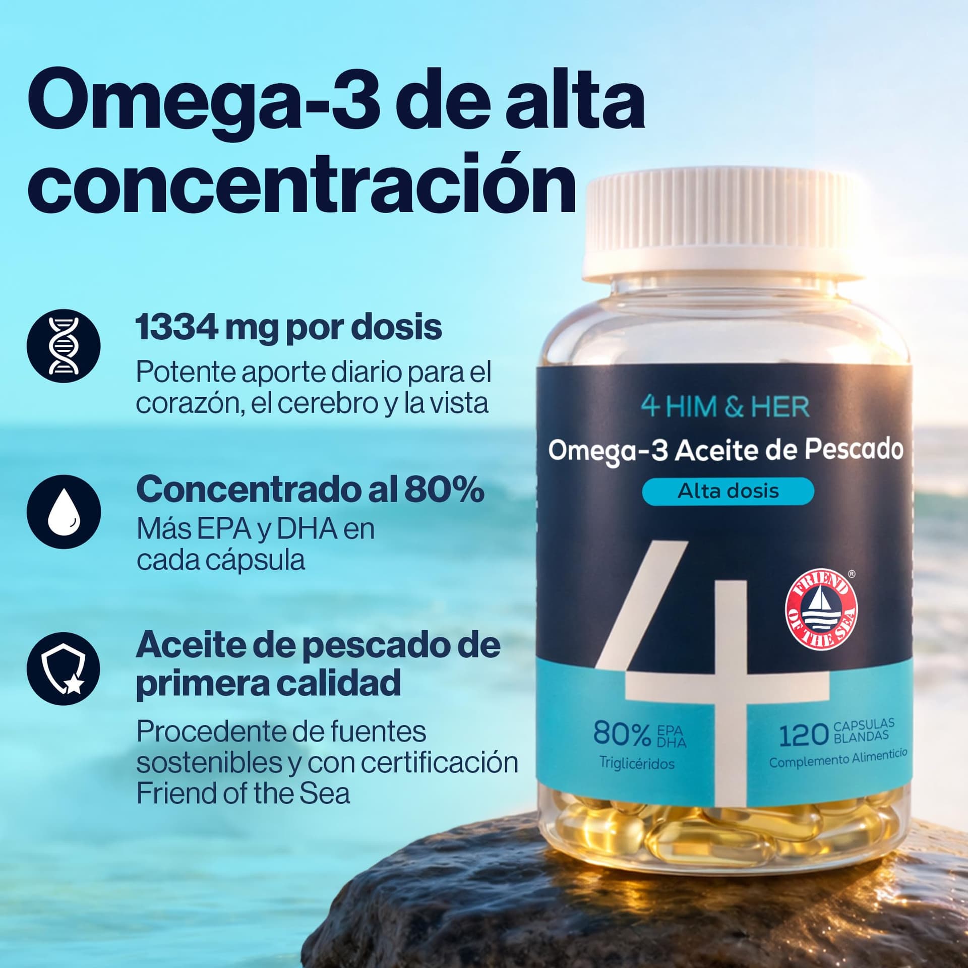 VM Sverige AB Omega 3 Kapseln – Bild 2