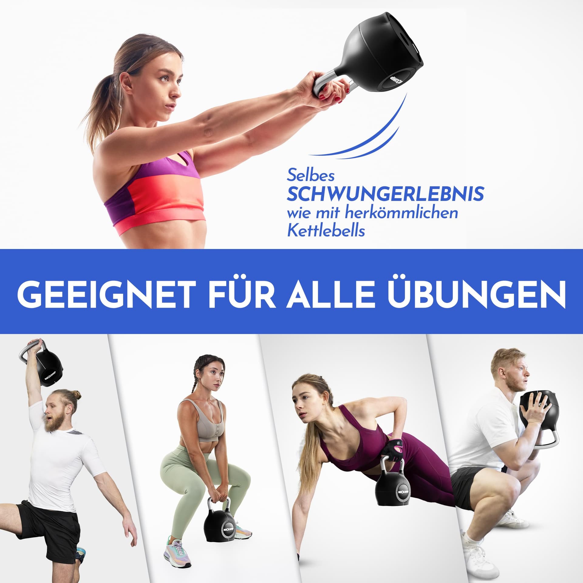 NEOLYMP Kettlebell Set 2-20 kg – Bild 6