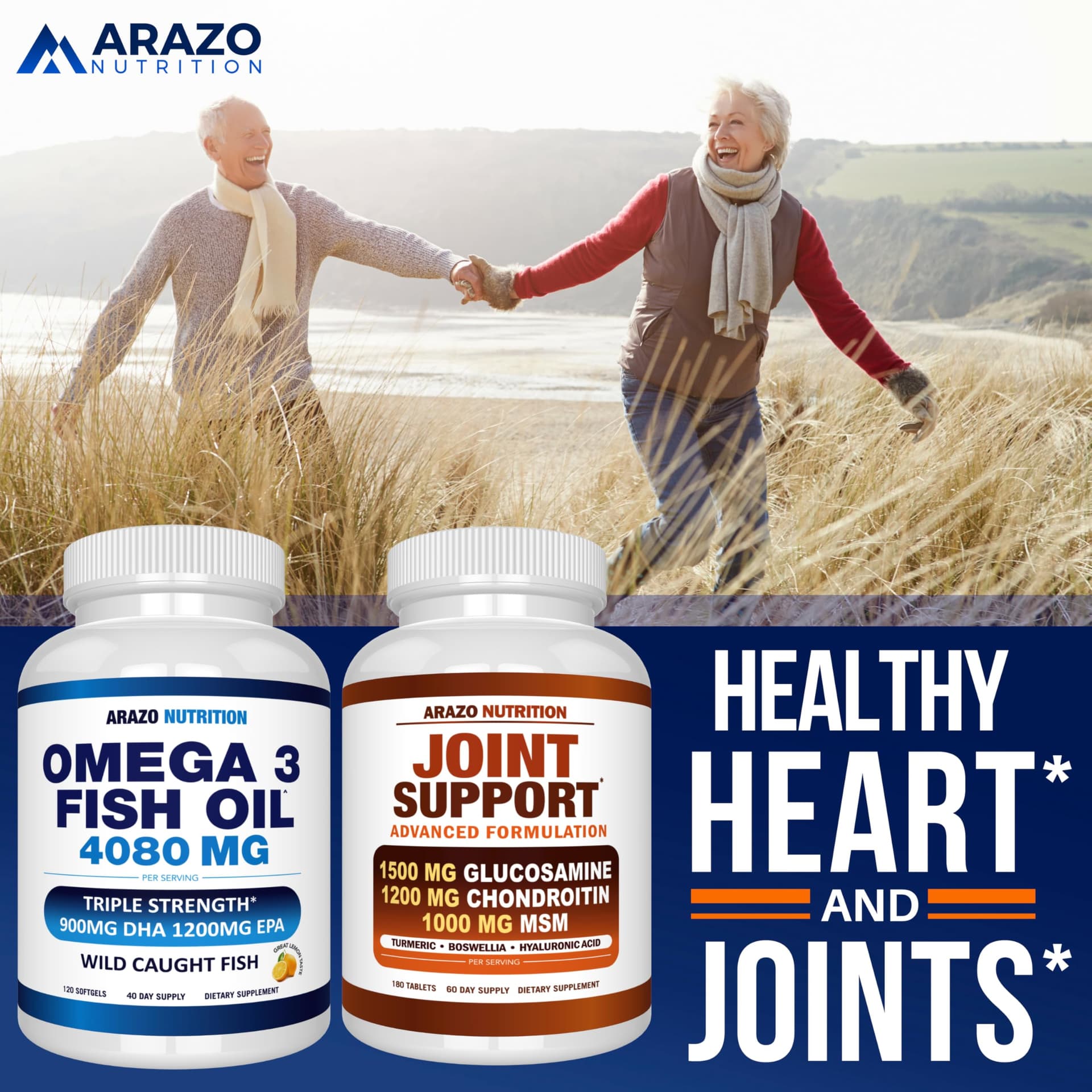 Arazo Nutrition Wild Caught Omega-3 Fish Oil Concentrate – 4,080mg – Bild 7