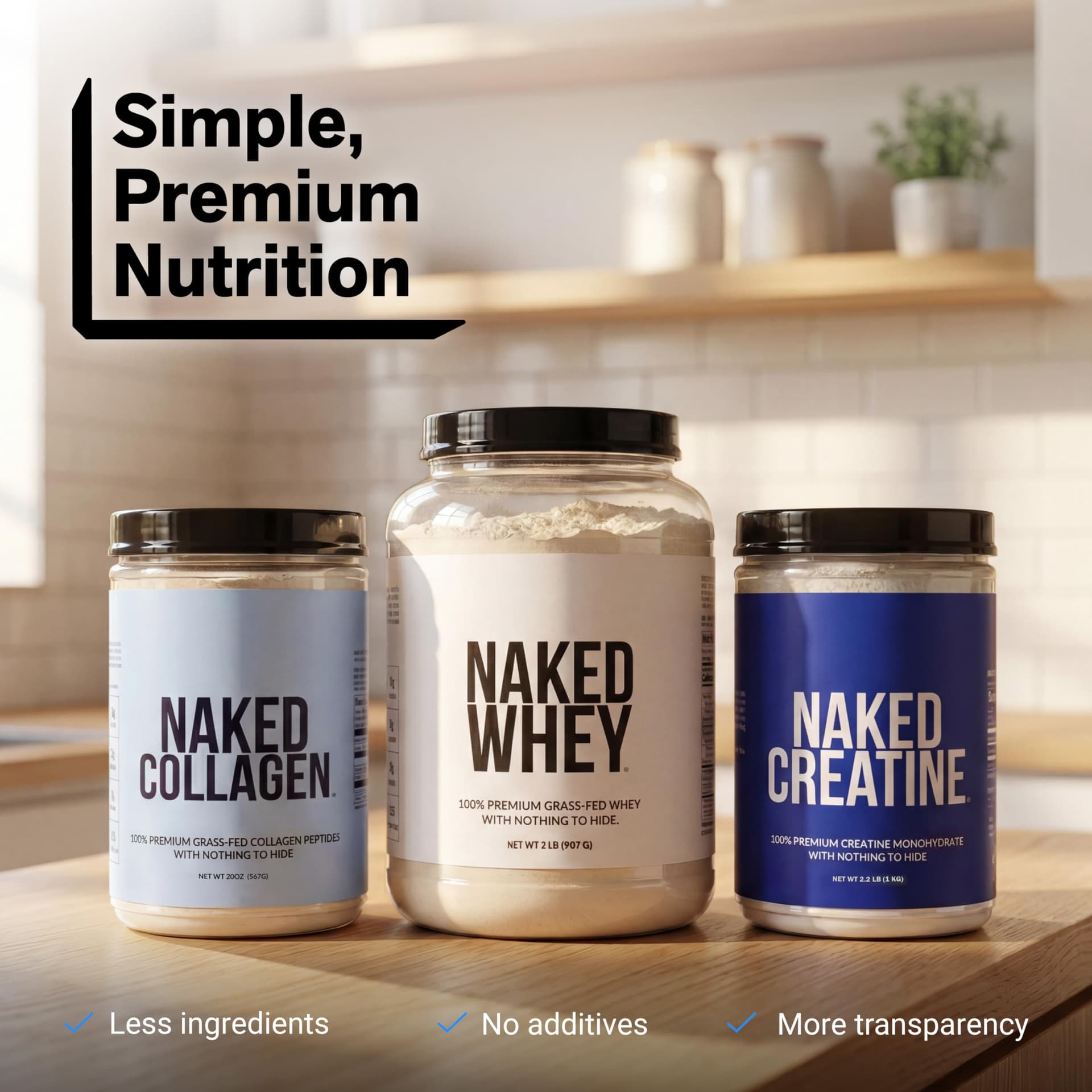 NAKED Pure Micronized Creatine Monohydrate – 200 Servings, 1,000g – Bild 7