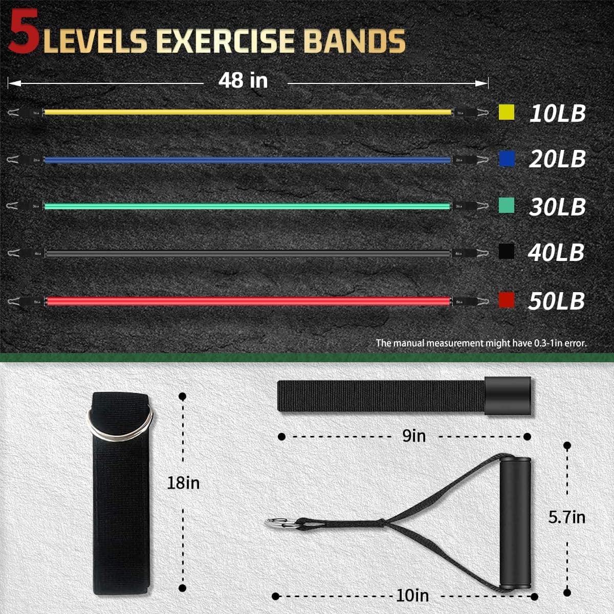 VEICK Resistance Bands – Bild 5