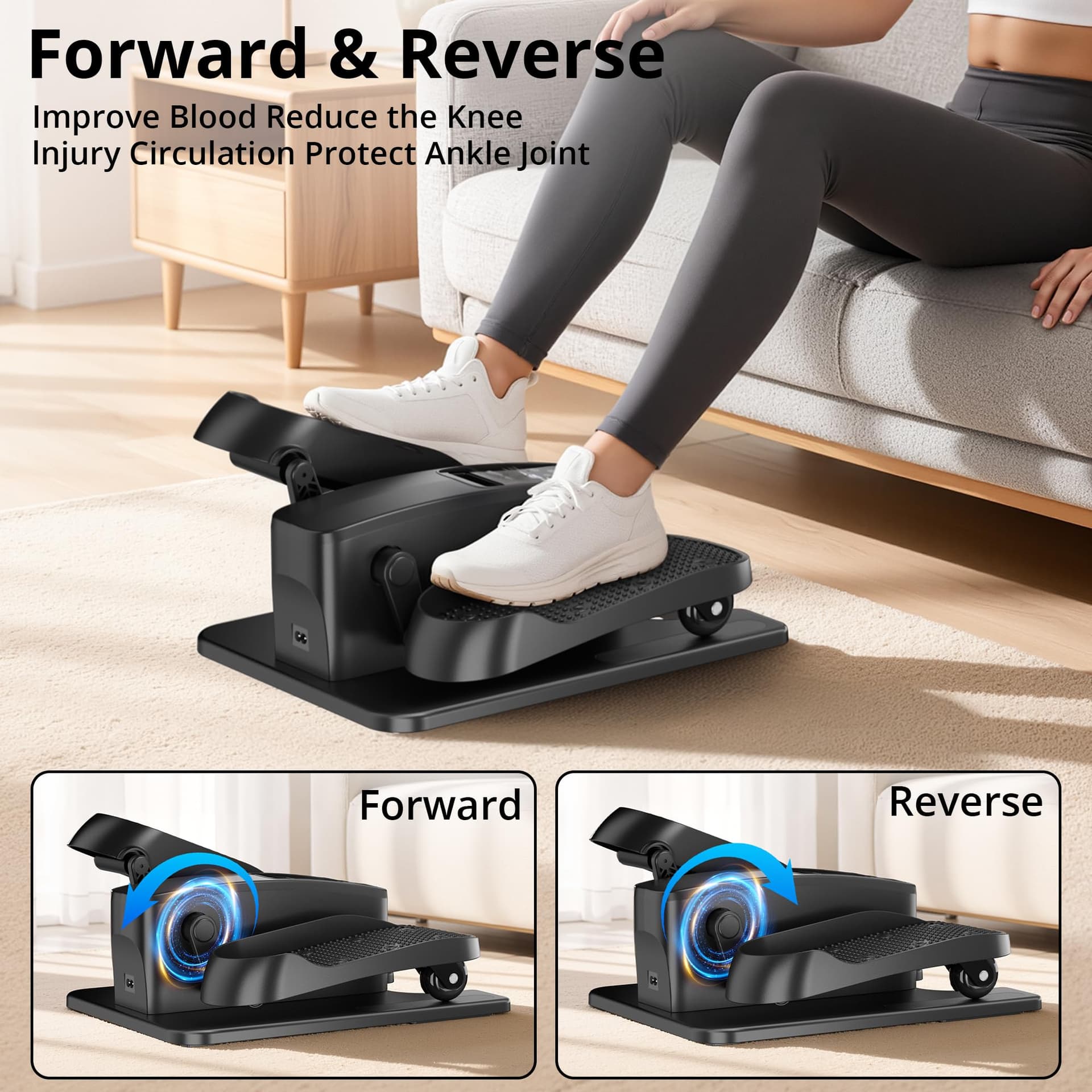 MOMODA Under Desk Elliptical Machine – Bild 5