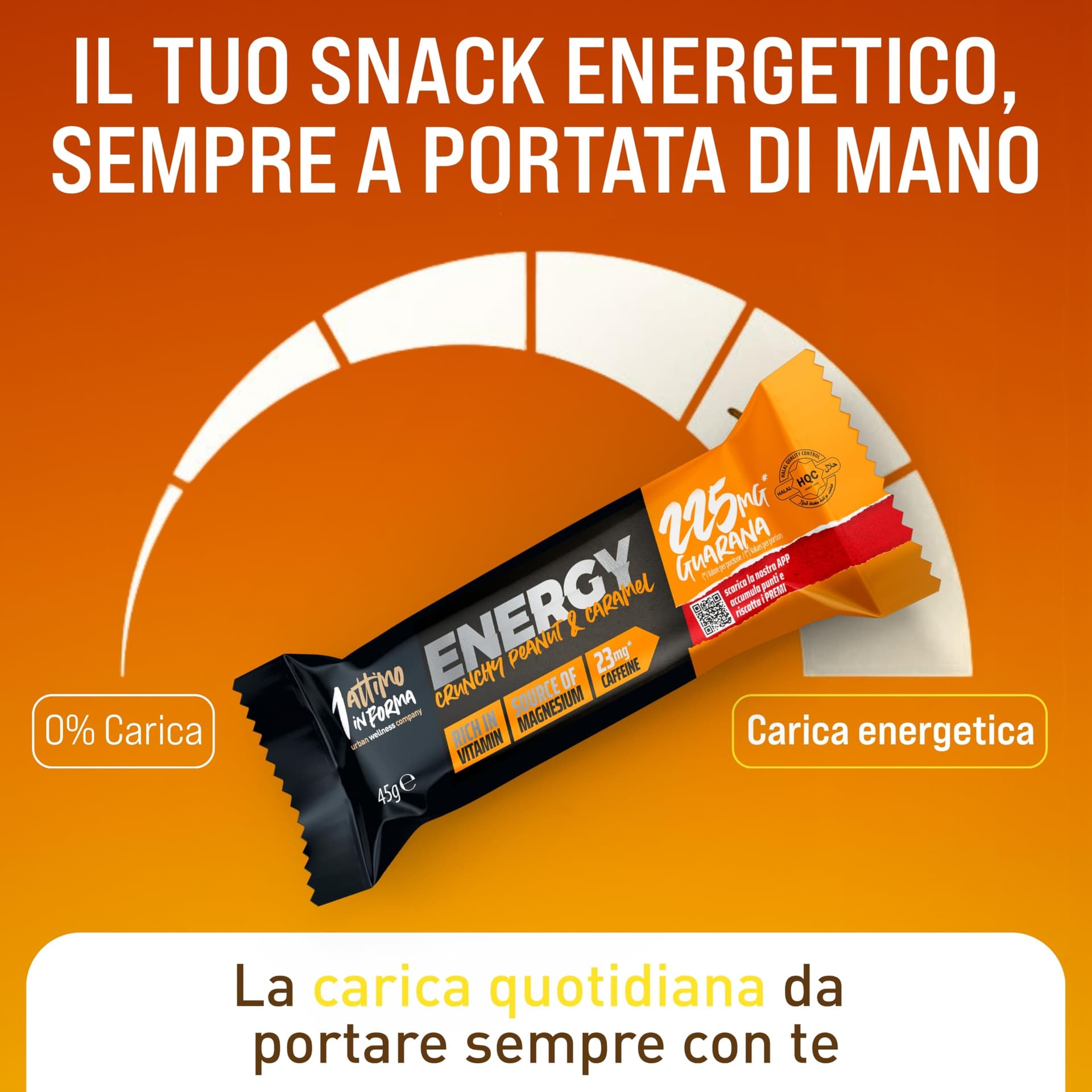 1 ATTIMO IN FORMA Barrette Energetiche Crunchy 24x45g – Bild 4