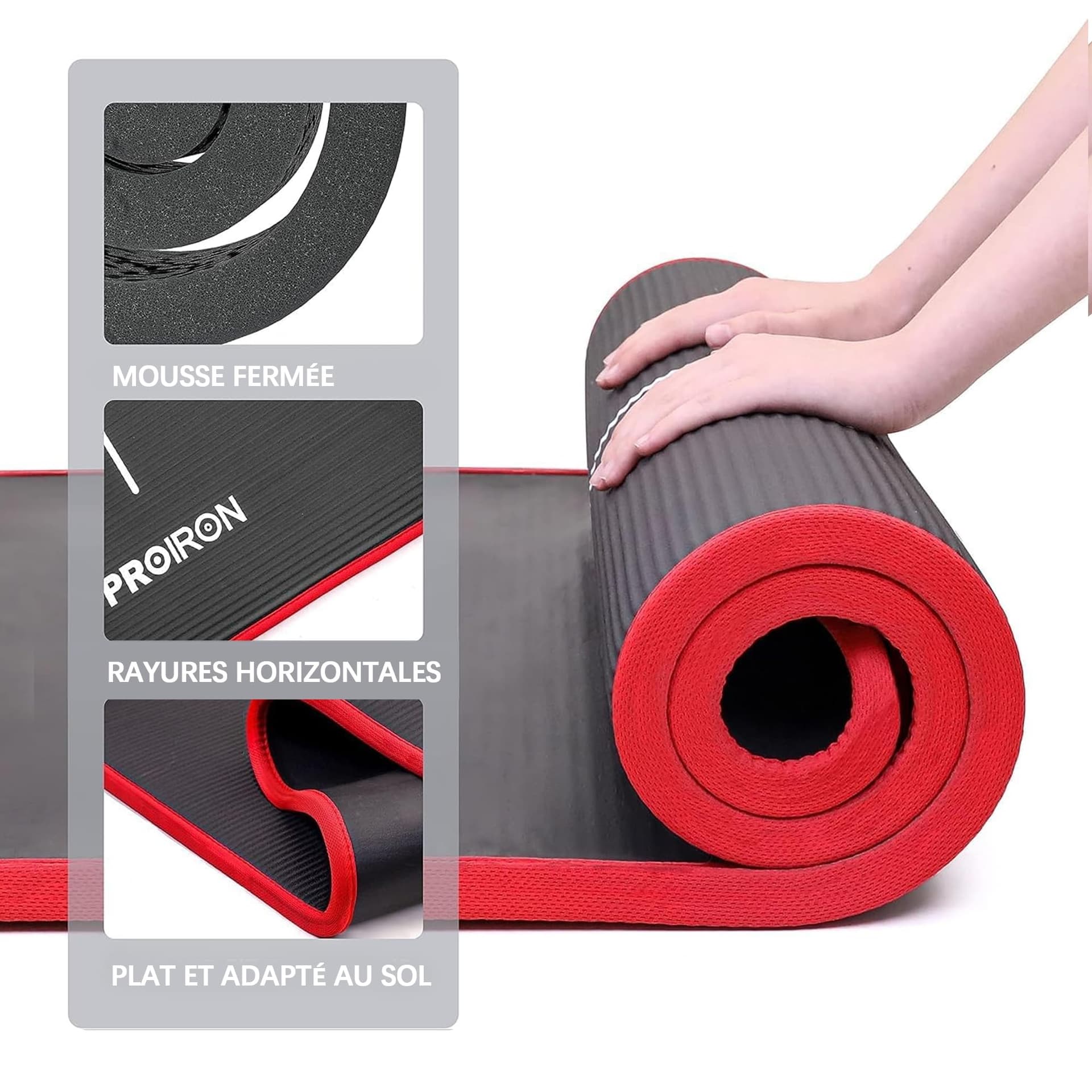 PROIRON Tapis de Yoga Epais 10MM – Bild 4
