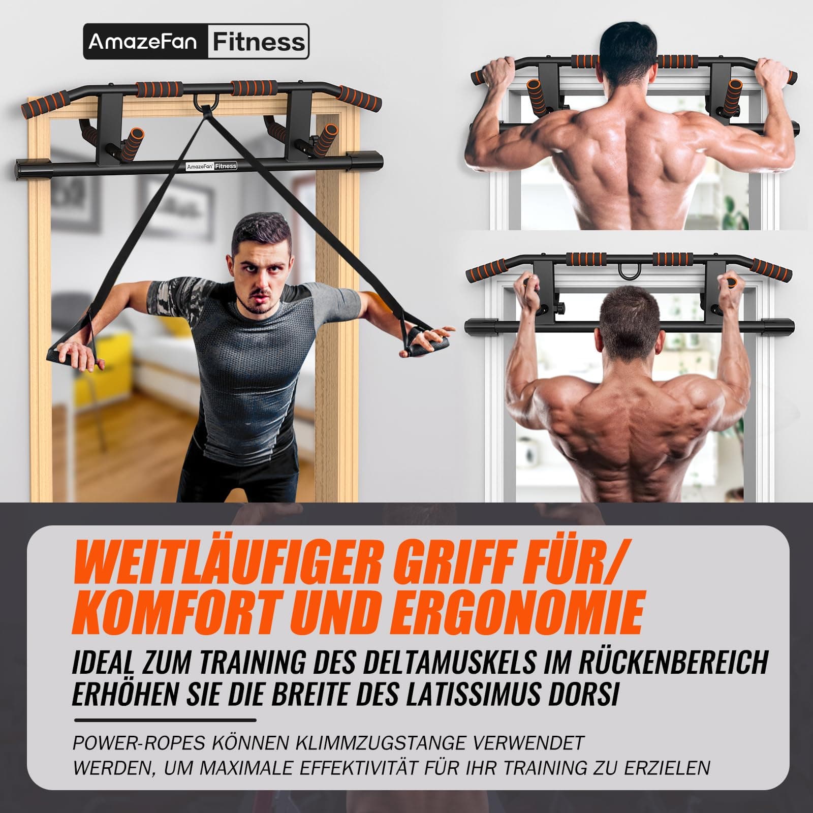 AmazeFan Klimmzugstange Türrahmen – Bild 2