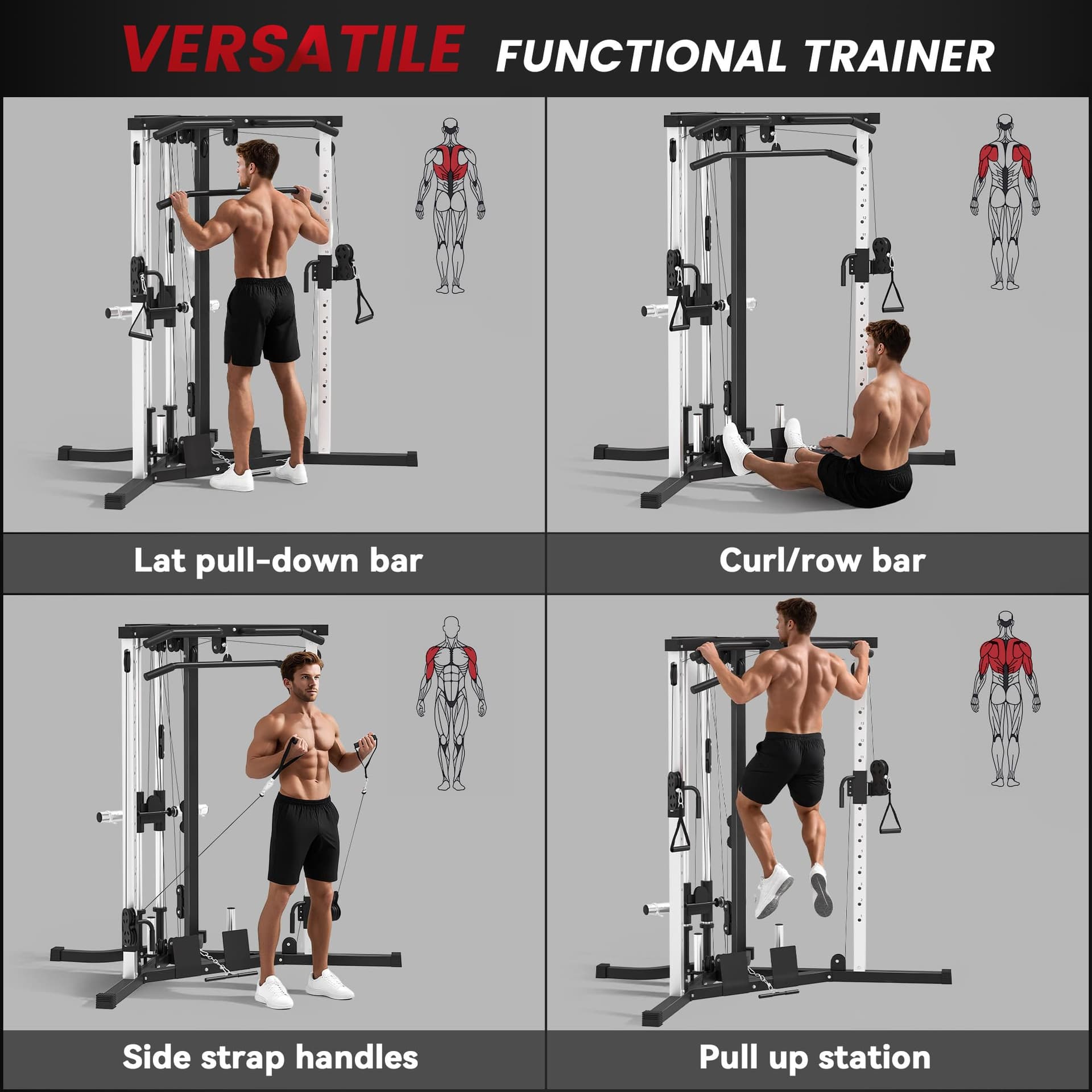 Soozier Home Gym Machine – Bild 3