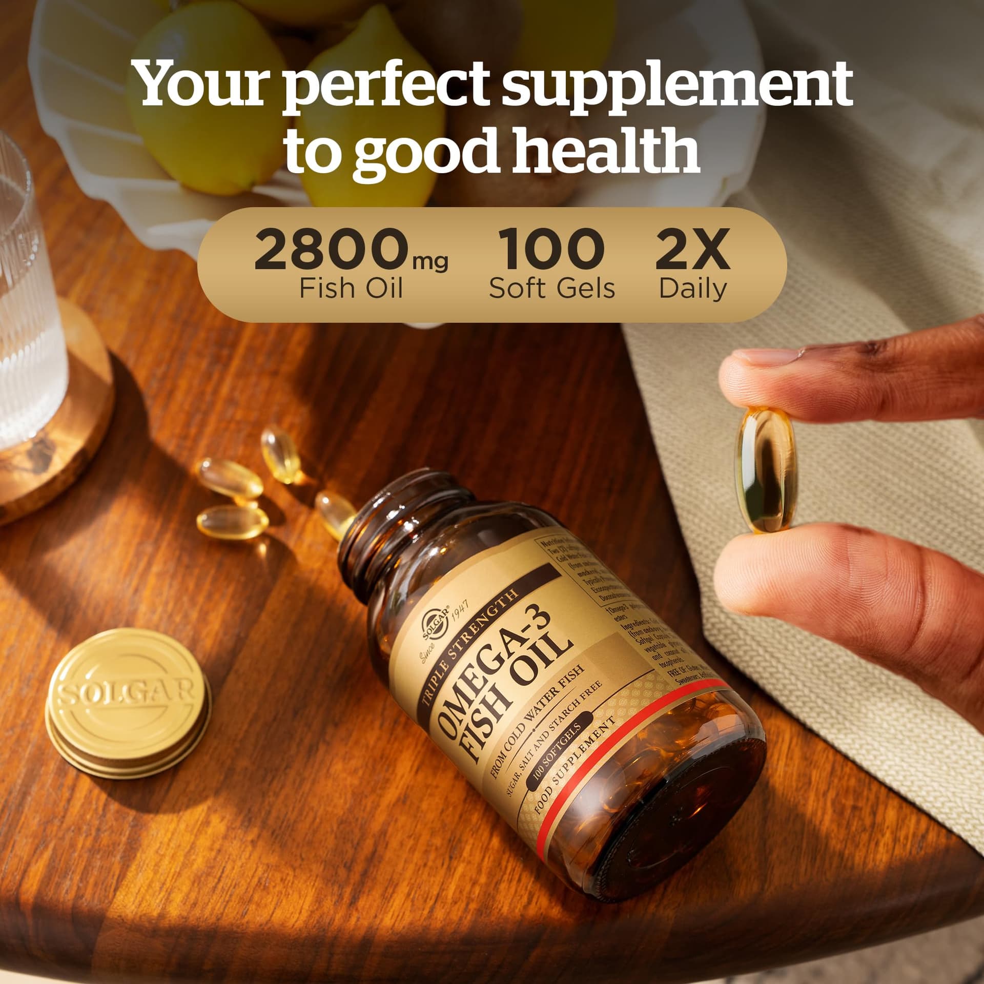 Solgar Omega-3 Triple Strength 950 mg – Bild 4