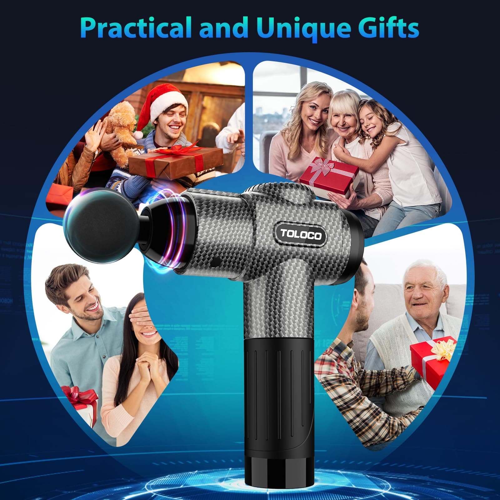 TOLOCO Massage Gun – Bild 7