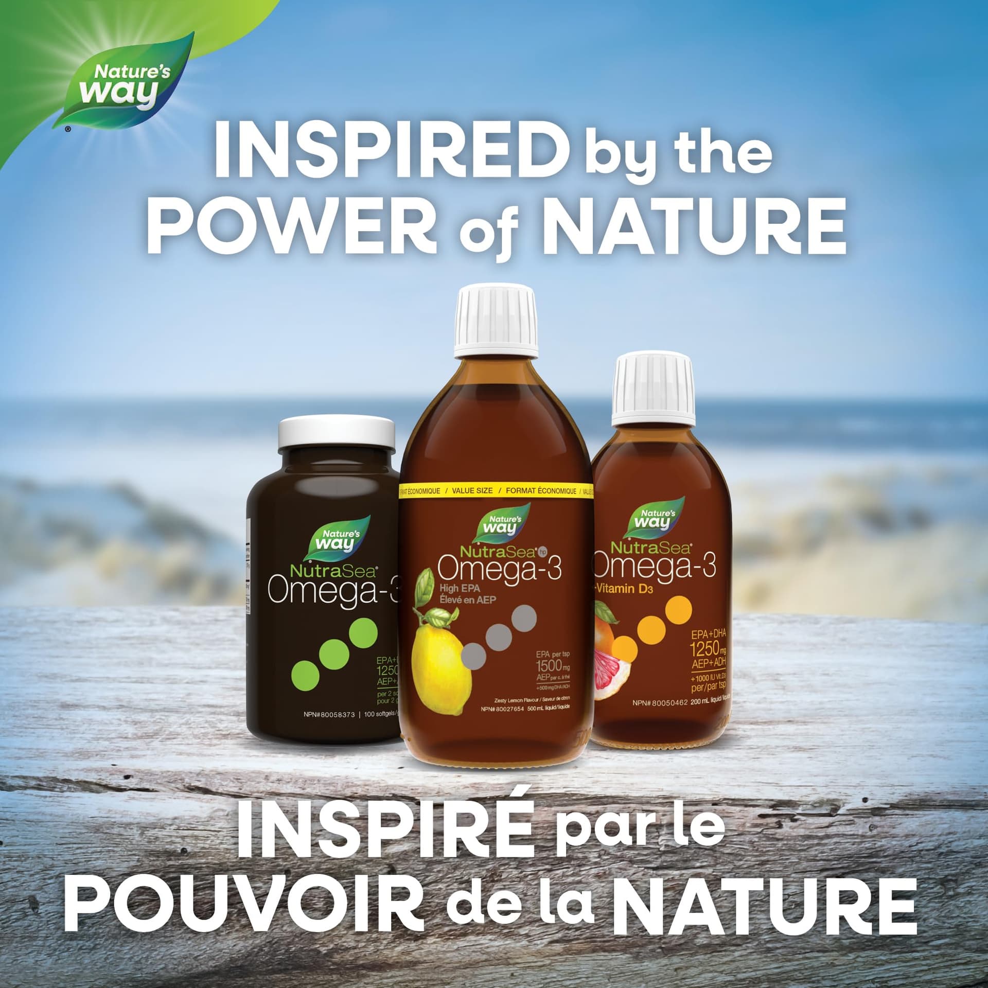 Nature's Way NutraSea HP Omega 3 High EPA Fish Oil Liquid – Bild 6