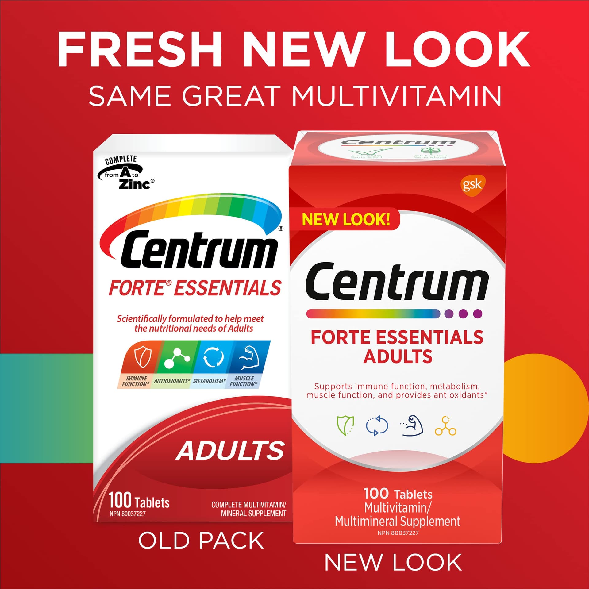 Centrum Adult Forte Essentials Mulitvitamins/Minerals – Bild 4