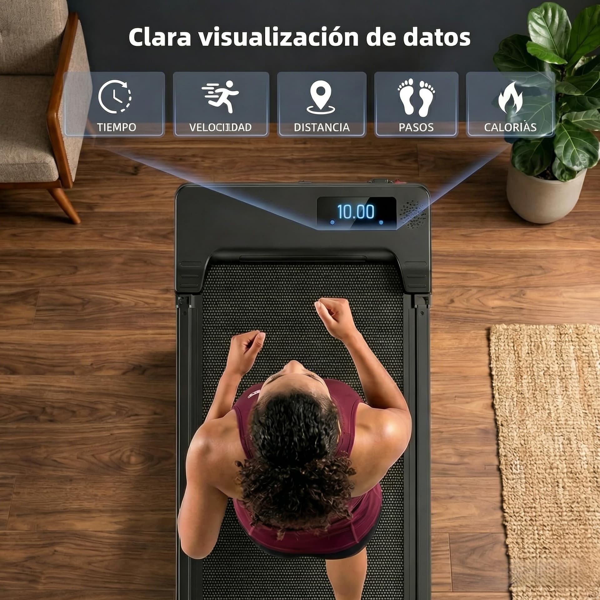 VitaForge Cinta de Correr Eléctrica Plegable para – Bild 3