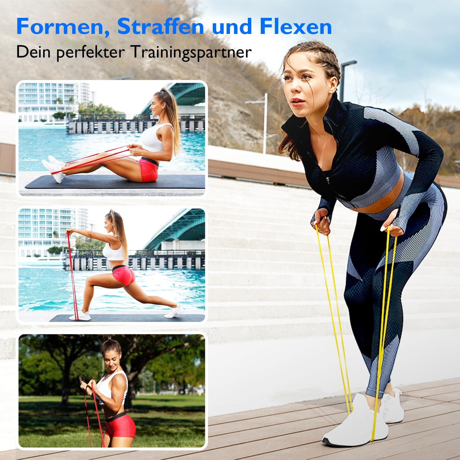 FitBeast Widerstandsbänder Set – Bild 4