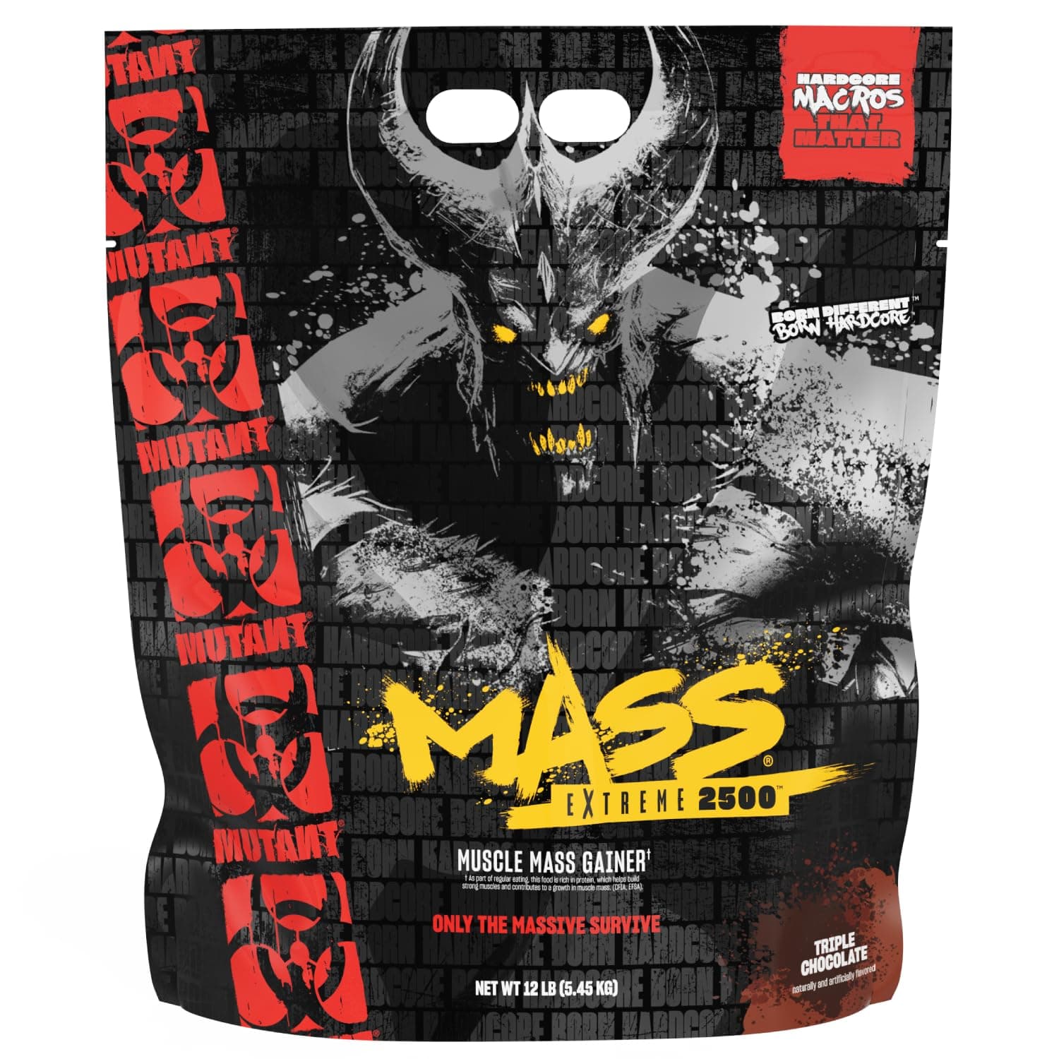 Mutant Mutant Mutant Mass Extreme 2500, Triple Chocolate - 5450g