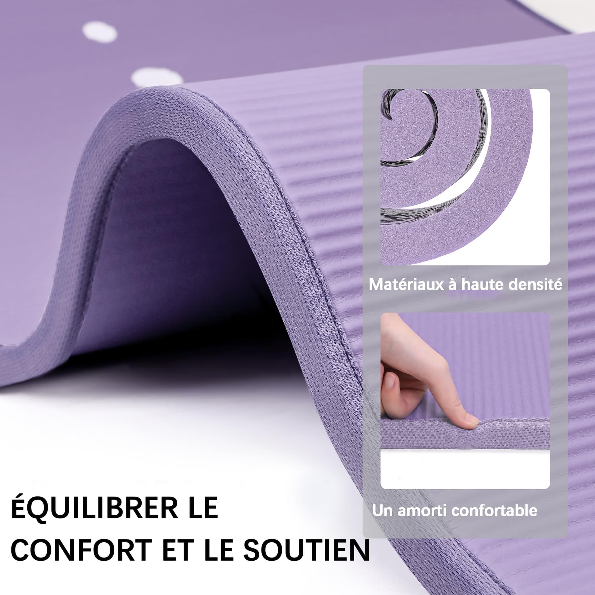 PROIRON Tapis de Yoga Epais 10MM – Bild 5