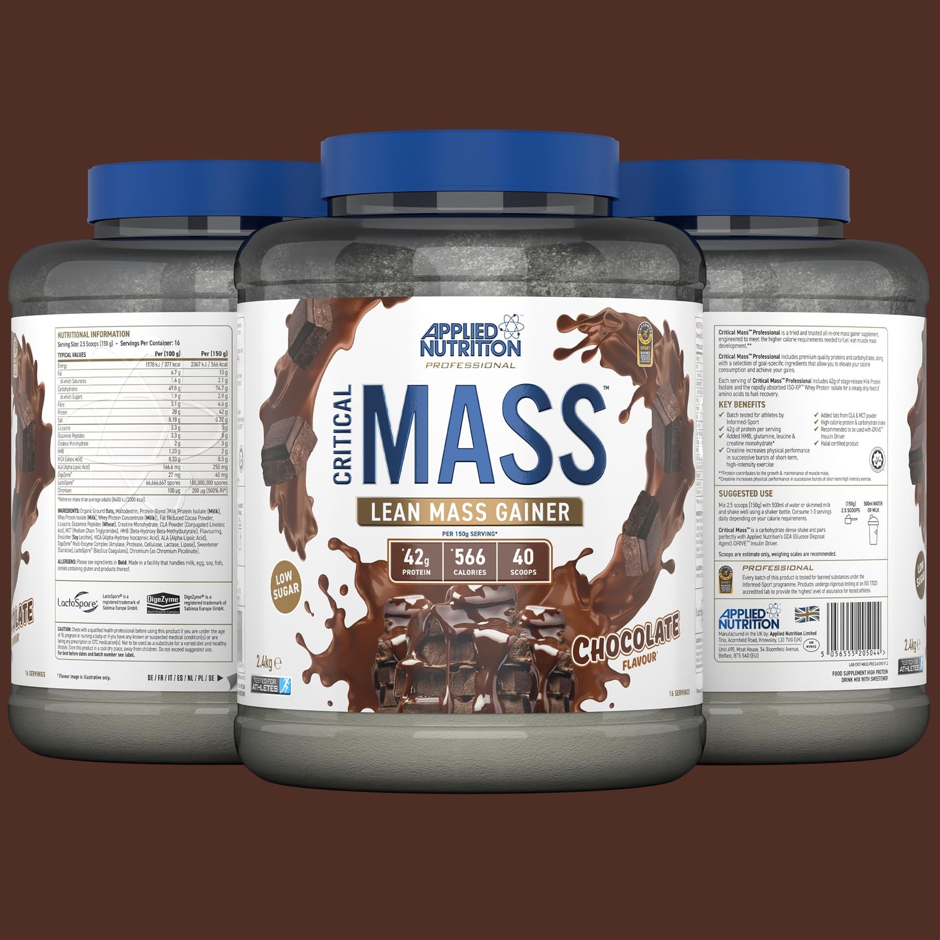 Applied Nutrition Critical Mass Professional – Bild 8