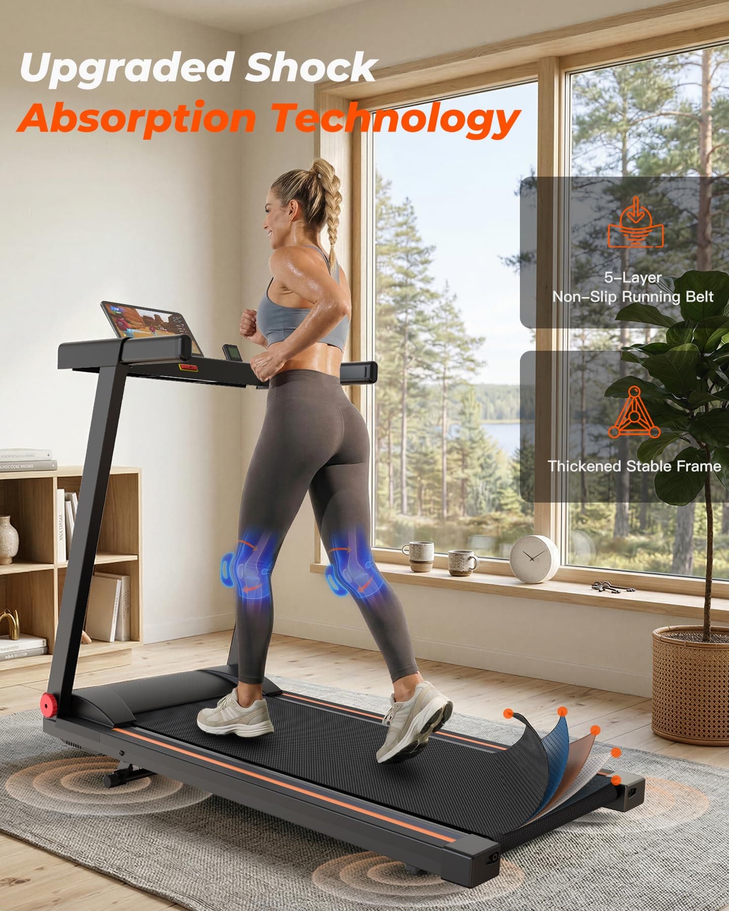 MJWW Folding Treadmills for Home – Bild 8