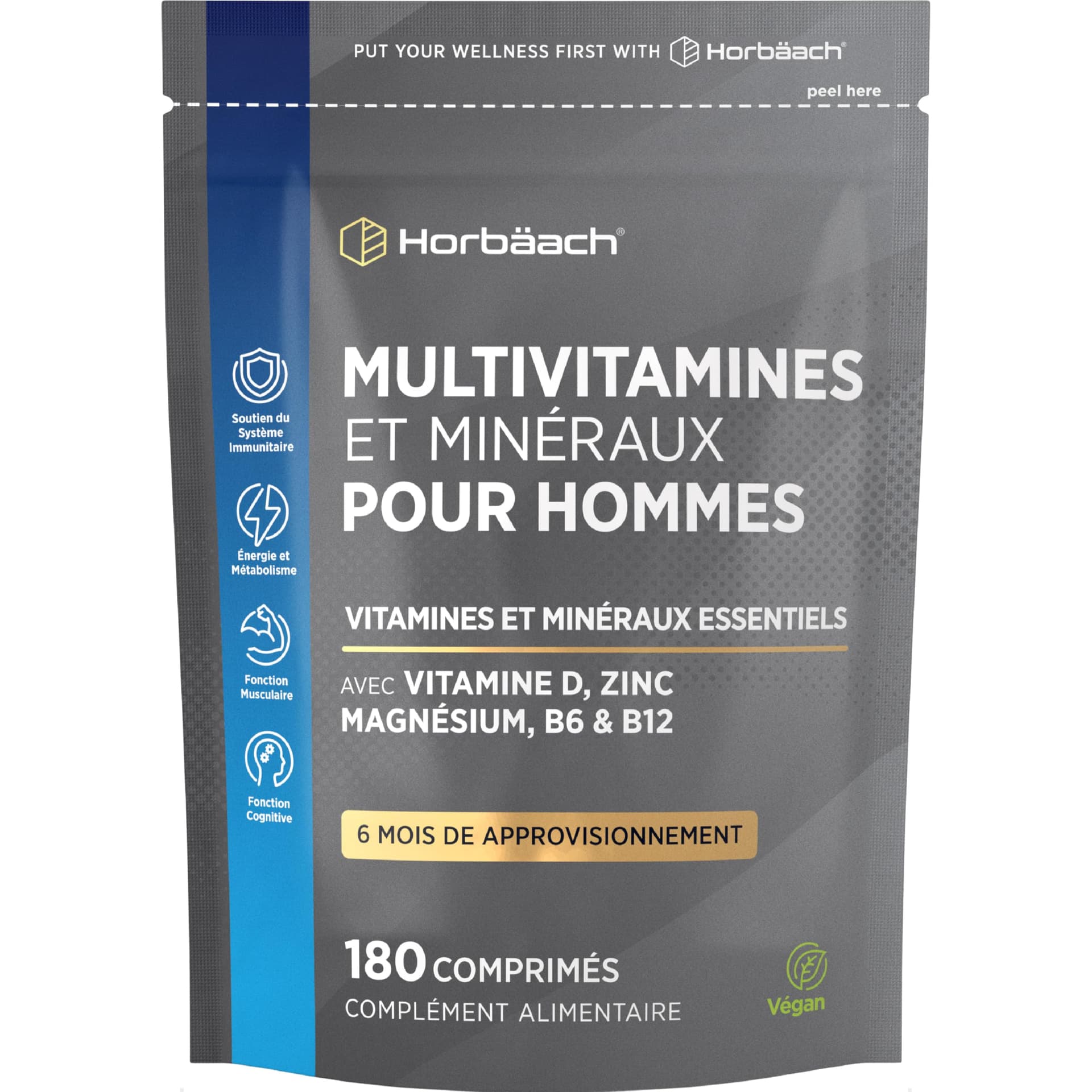 Horbäach Multivitamines Homme