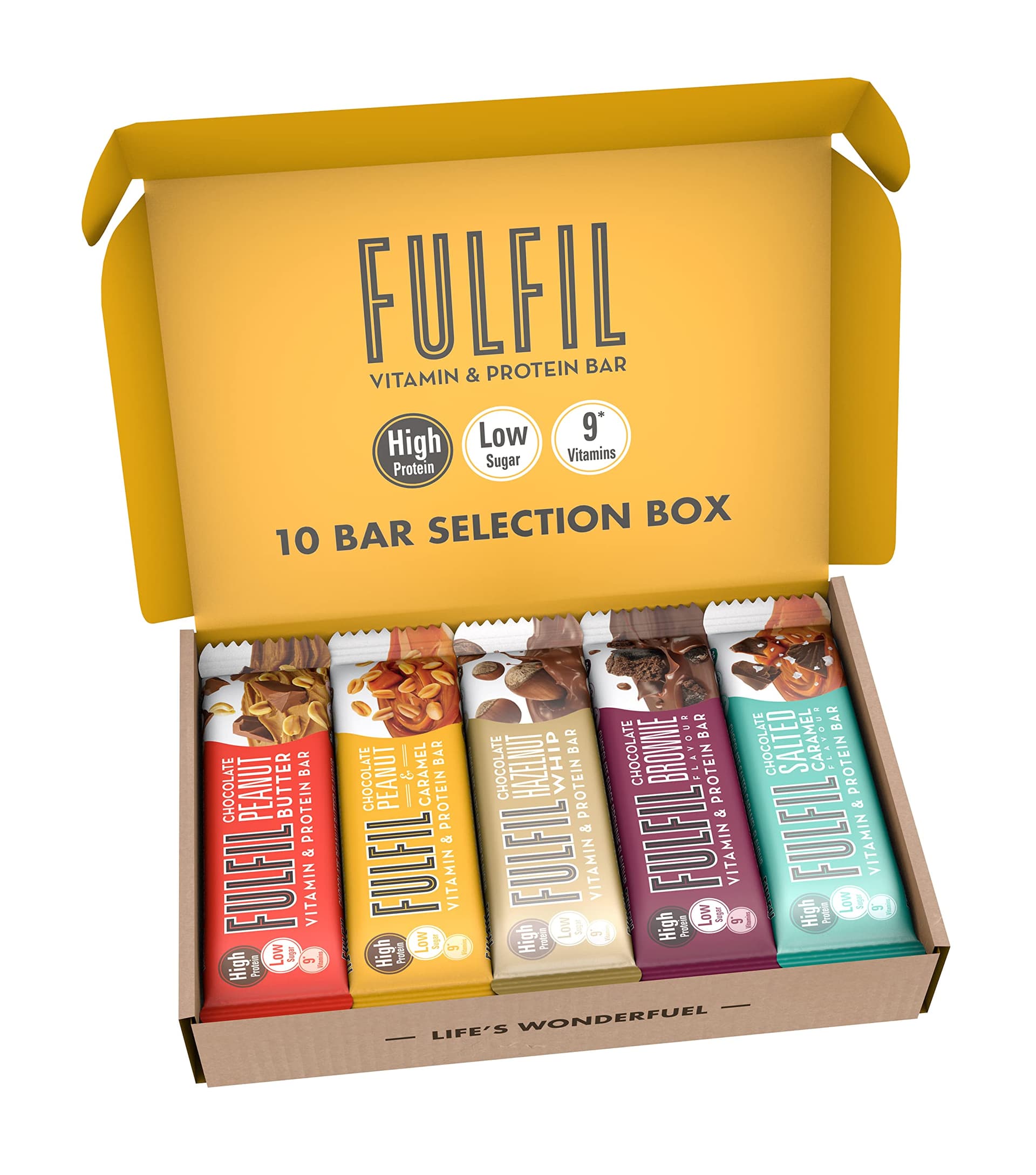 Fulfil Vitamin and Protein Bars (10 x 55 g