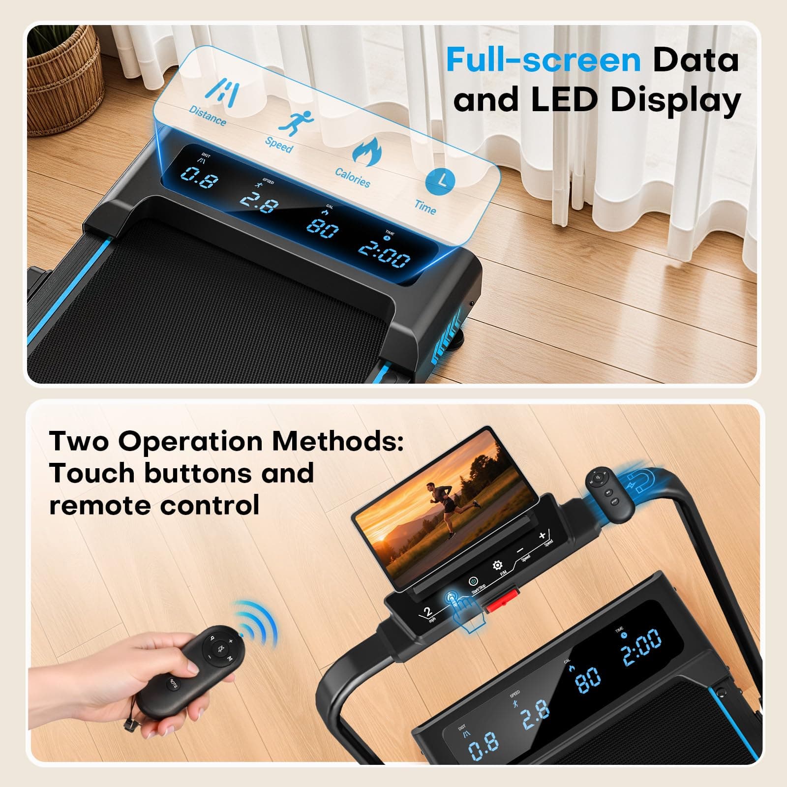 FOUSAE Treadmills for Home – Bild 6