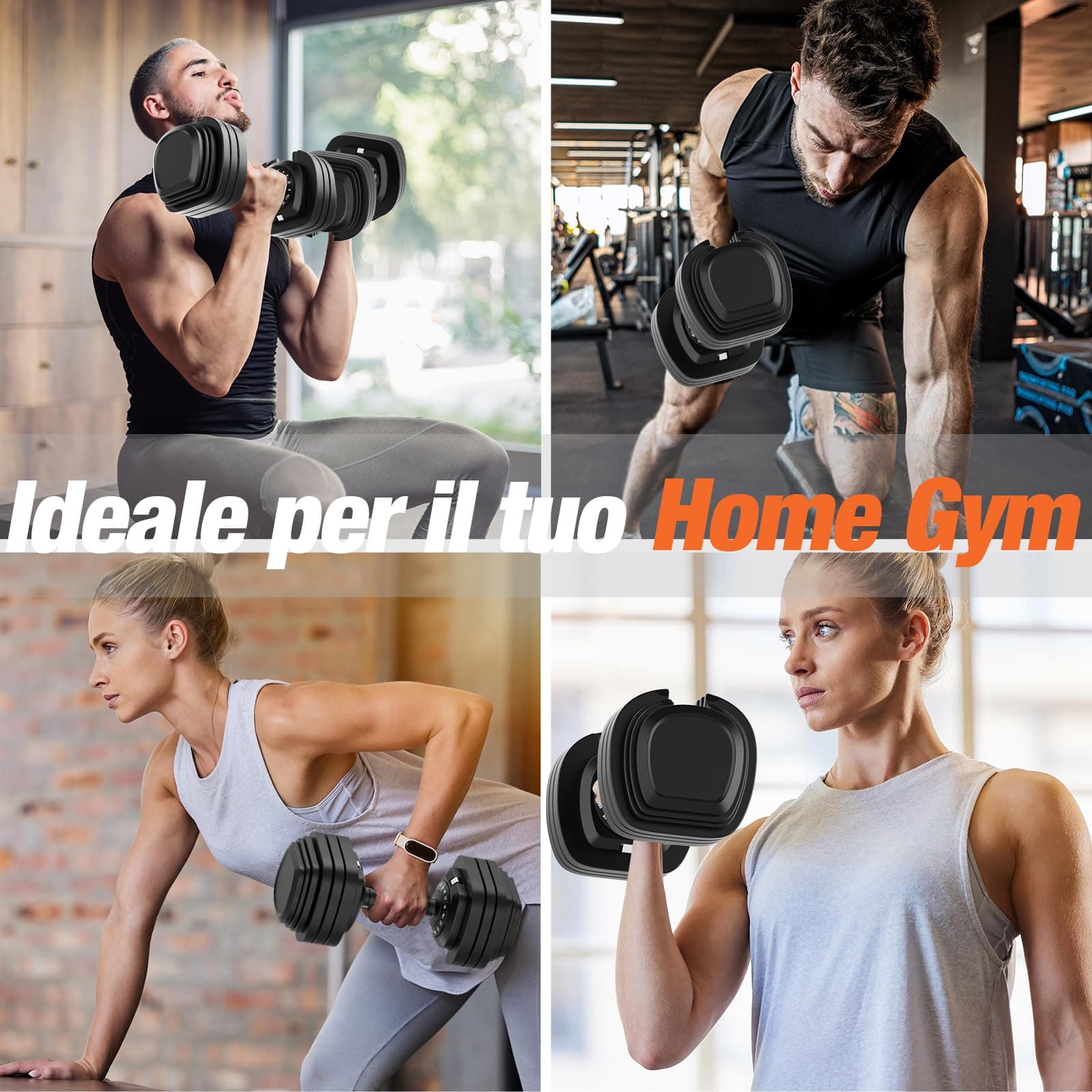DH FitLife 2026 Neu Hantel Set – Verstellbare Kurzhanteln 2,5 bis 25 KG – Bild 7