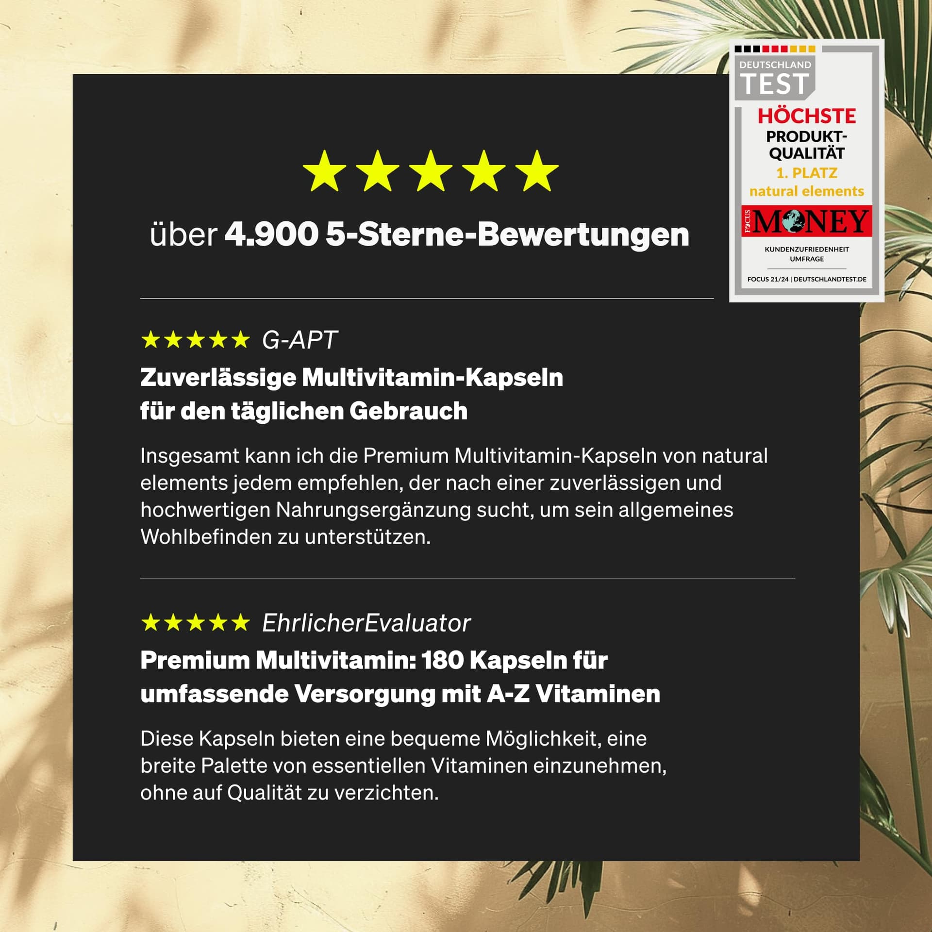 Natural Elements Premium Multivitamin – Bild 5