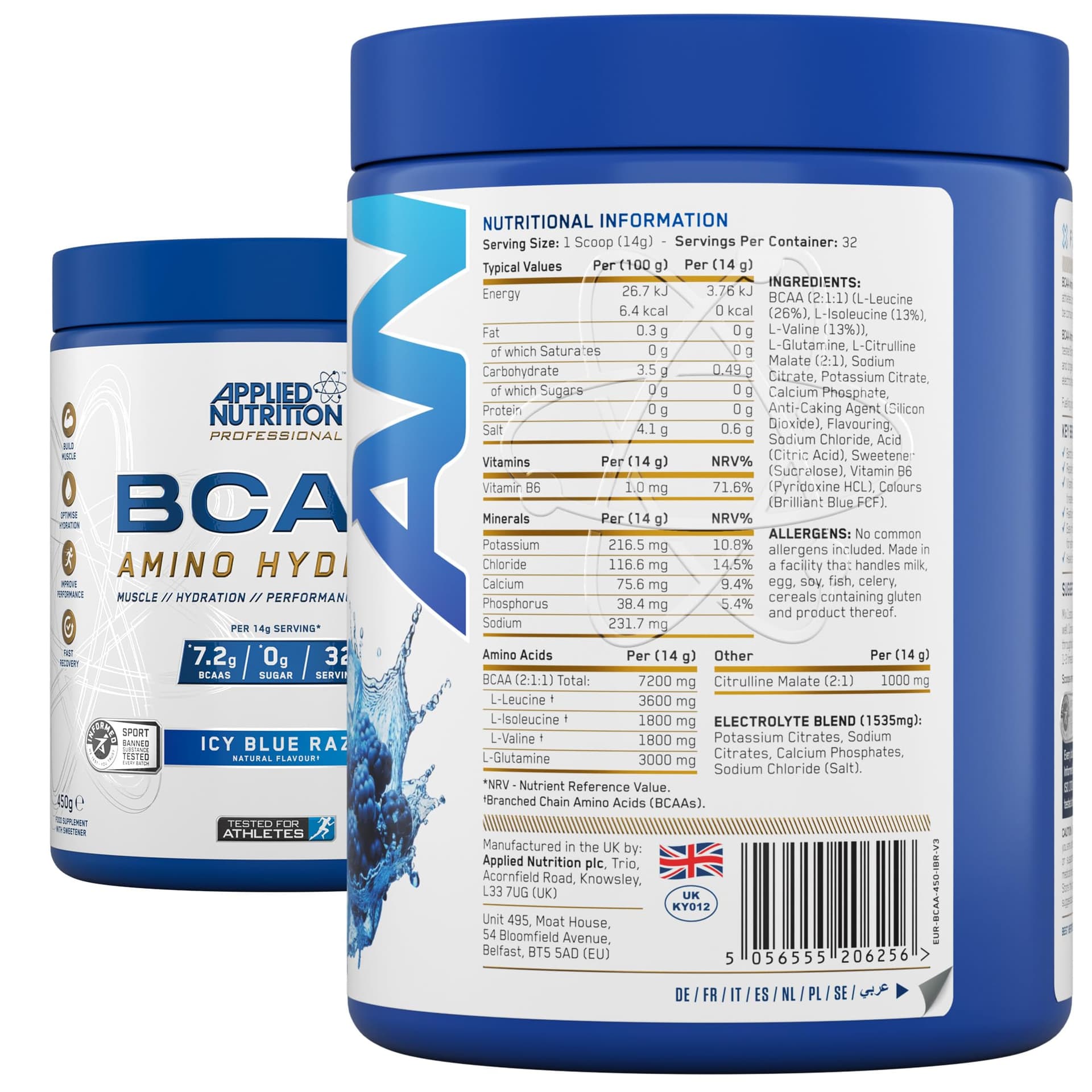 Applied Nutrition BCAA Powder – Bild 7
