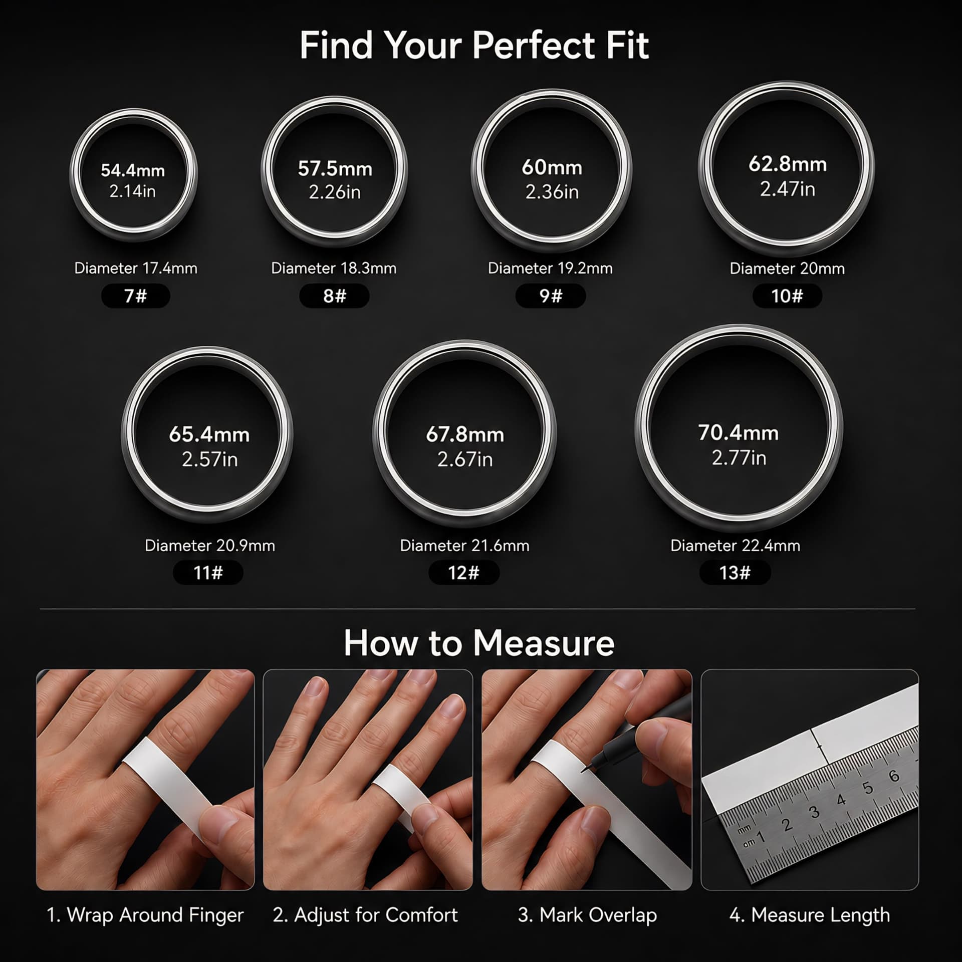 Generic Smart Ring for Women and Men – Bild 2