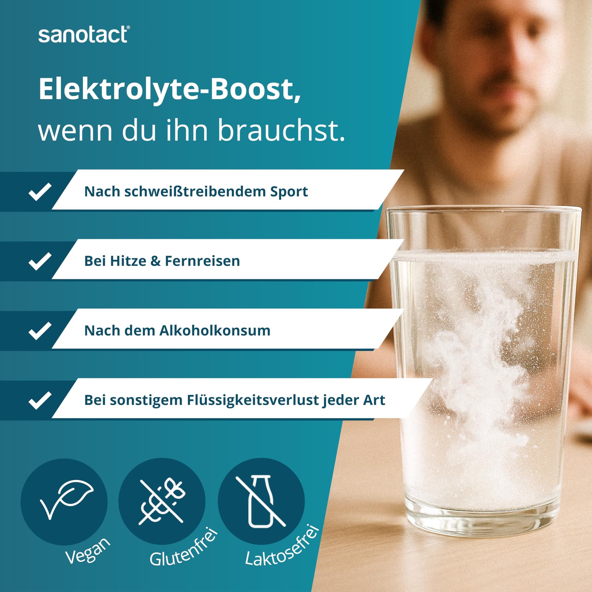sanotact Elektrolyte Plus 50 Stück – Bild 6