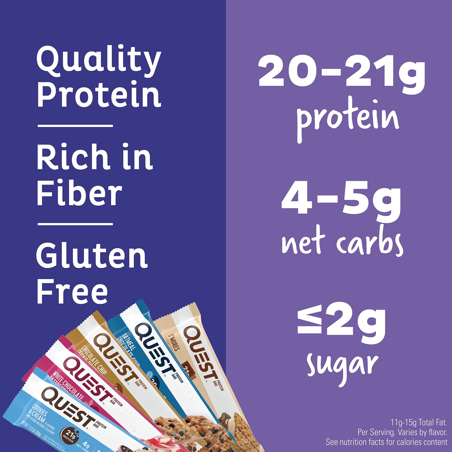 Quest Nutrition Ultimate Variety Pack Protein Bars – Bild 3