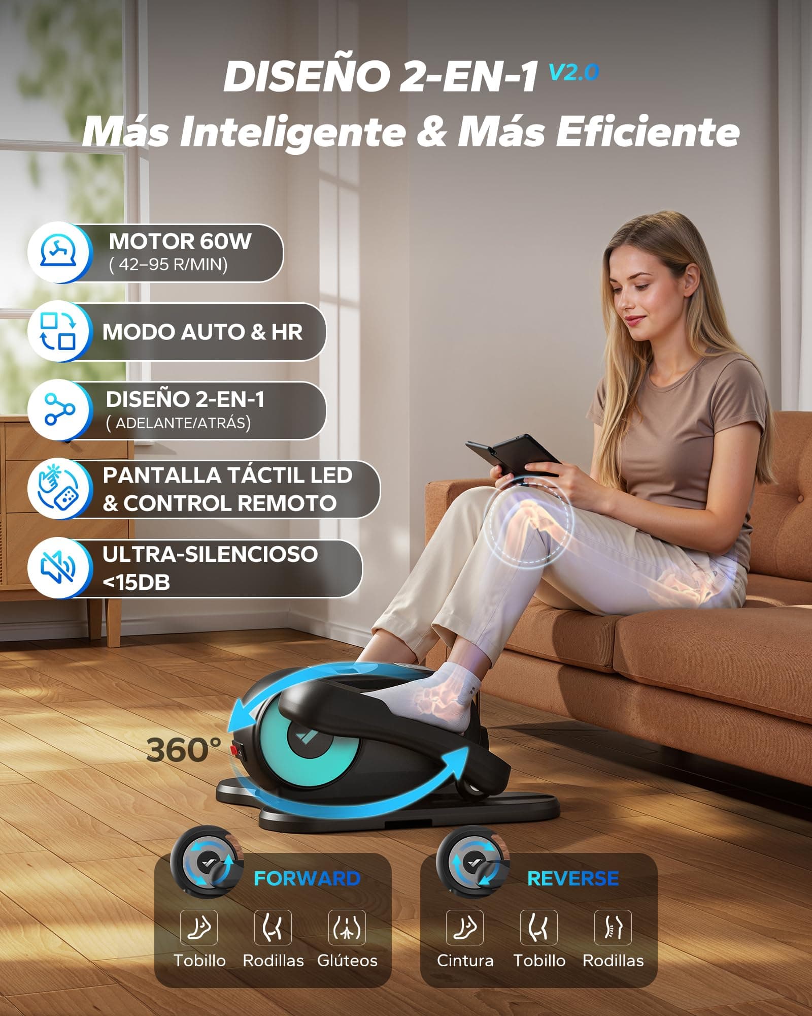 MERACH Máquina Elíptica Eléctrica – Bild 2