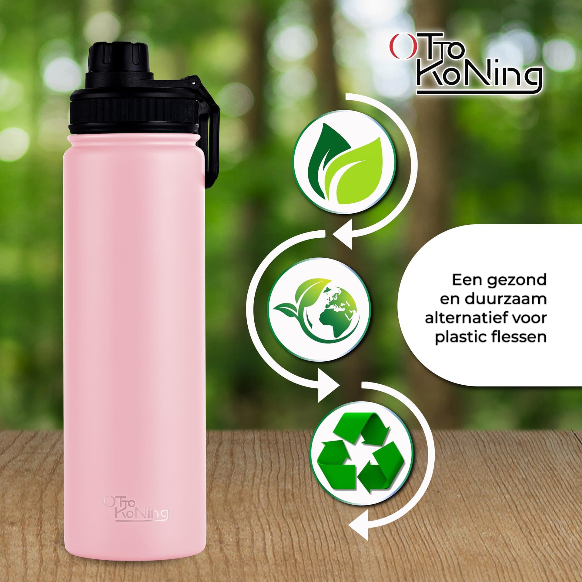 Otto Koning Thermosfles RVS 750ml – Bild 4