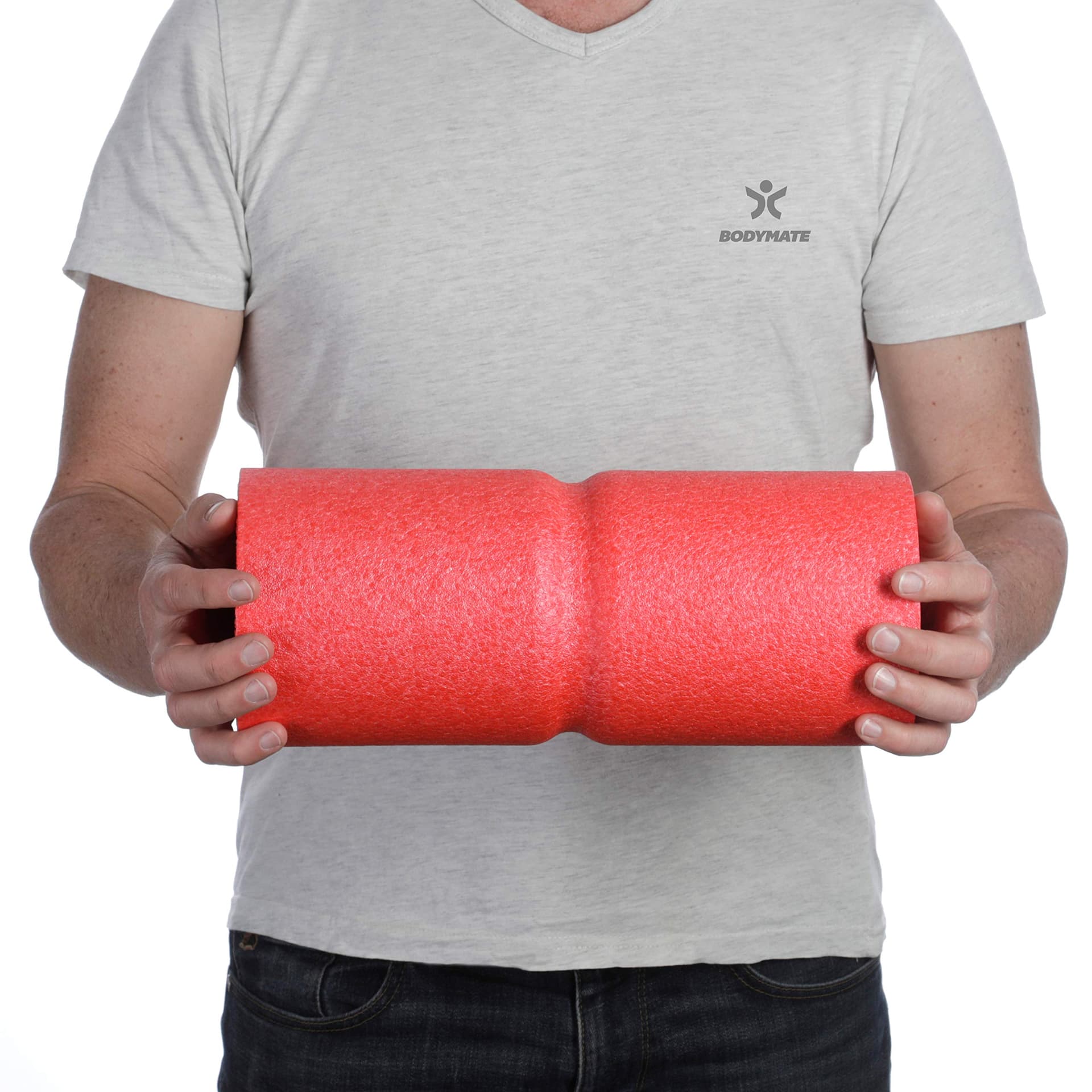 BODYMATE Foam Roller CARE Medium Hard 35 x 14 cm for Spine – Bild 3