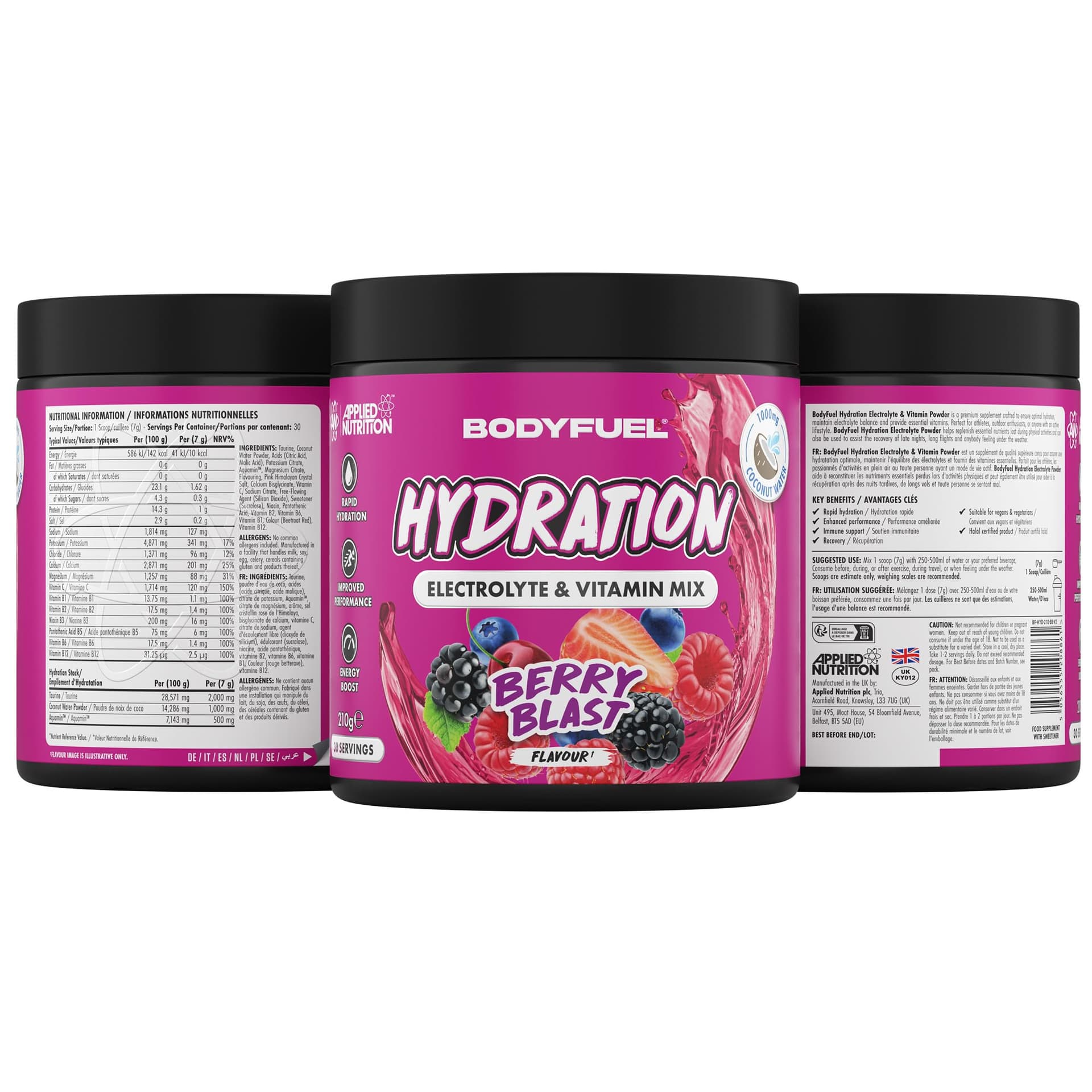 Applied Nutrition BodyFuel Hydration Electrolyte & Vitamin Powder – Bild 6