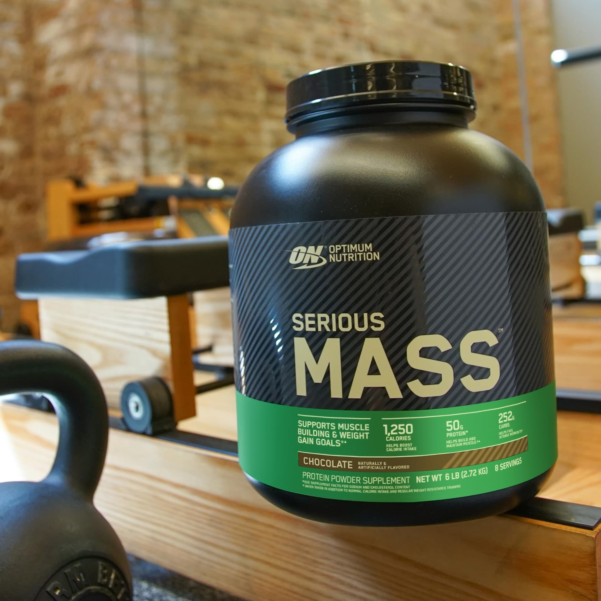 Optimum Nutrition Serious Mass Weight Gainer Pulver, Geschmack Vanille, 2.73kg – Bild 3