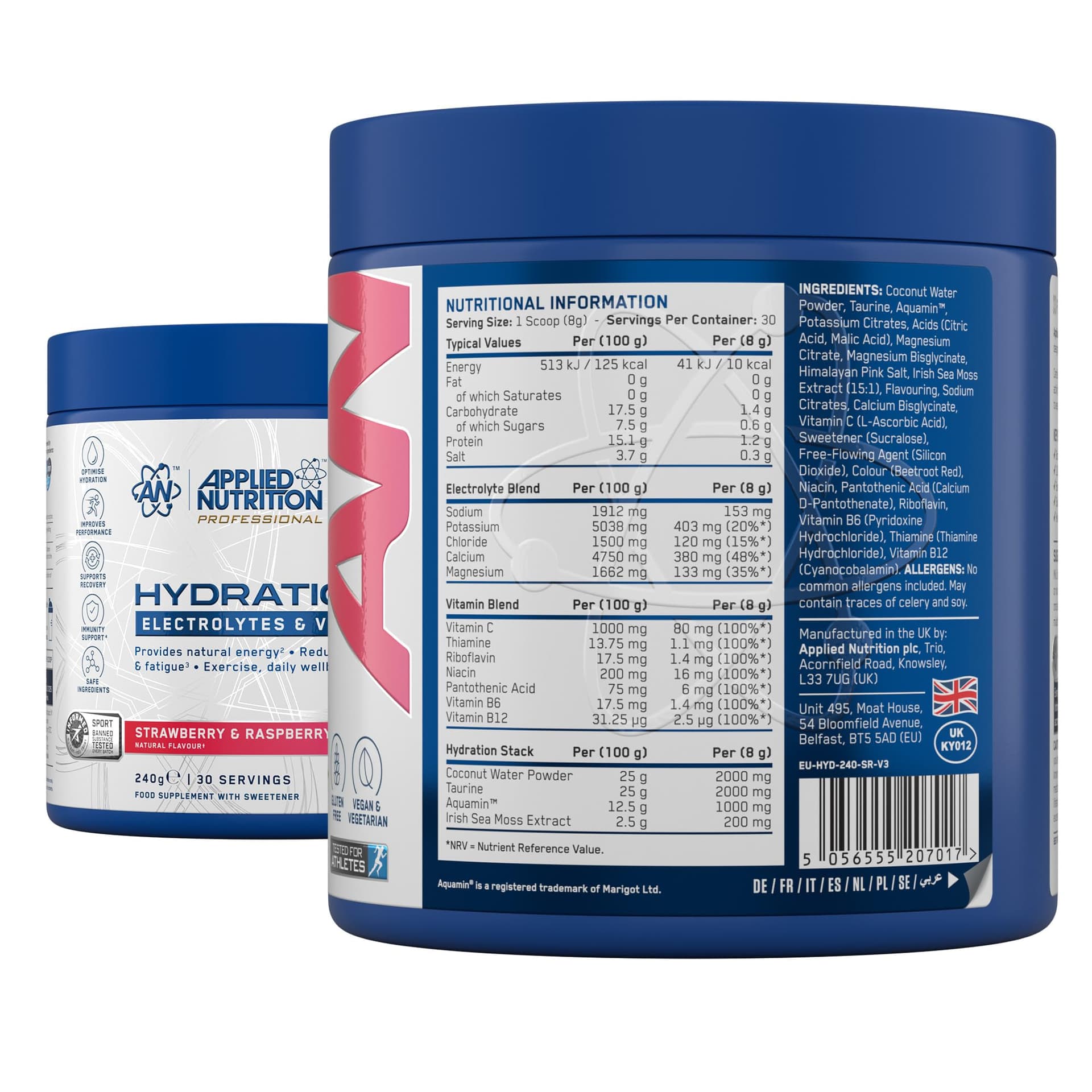 Applied Nutrition Hydration+ Electrolytes and Vitamin – Bild 7