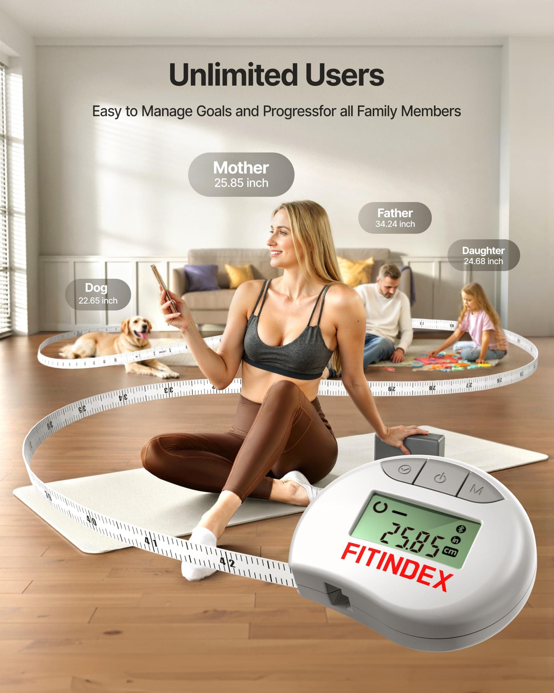 FITINDEX Body Measuring Tape – Bild 4