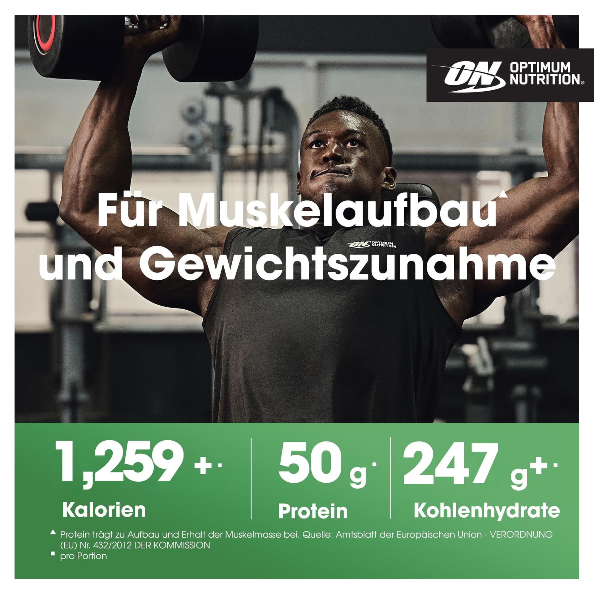 Optimum Nutrition Serious Mass 2025 Weight Gainer Pulver, Geschmack Schokolade, 2.66kg – Bild 3