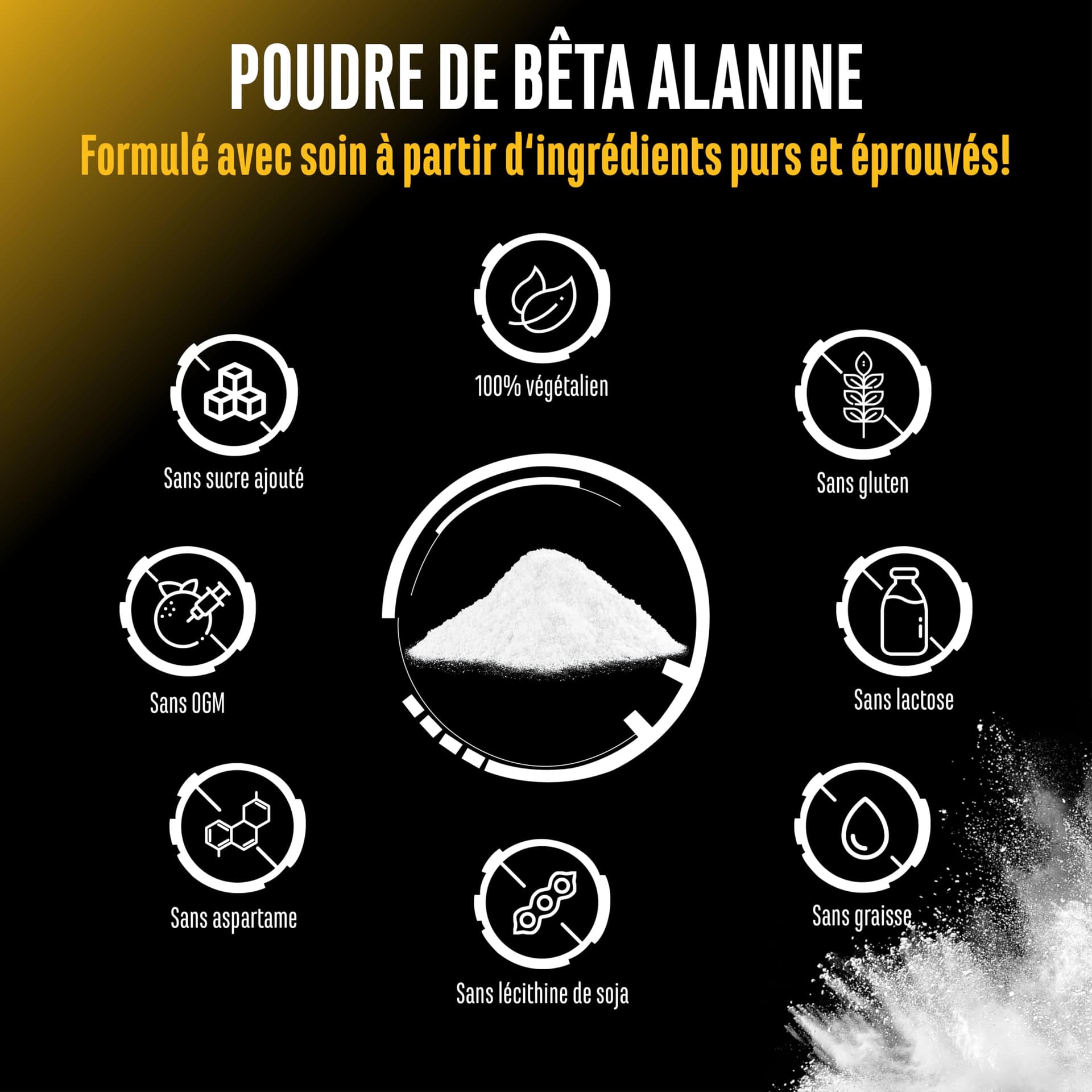Nutri Beta Alanin Pulver - 500 g – Bild 4