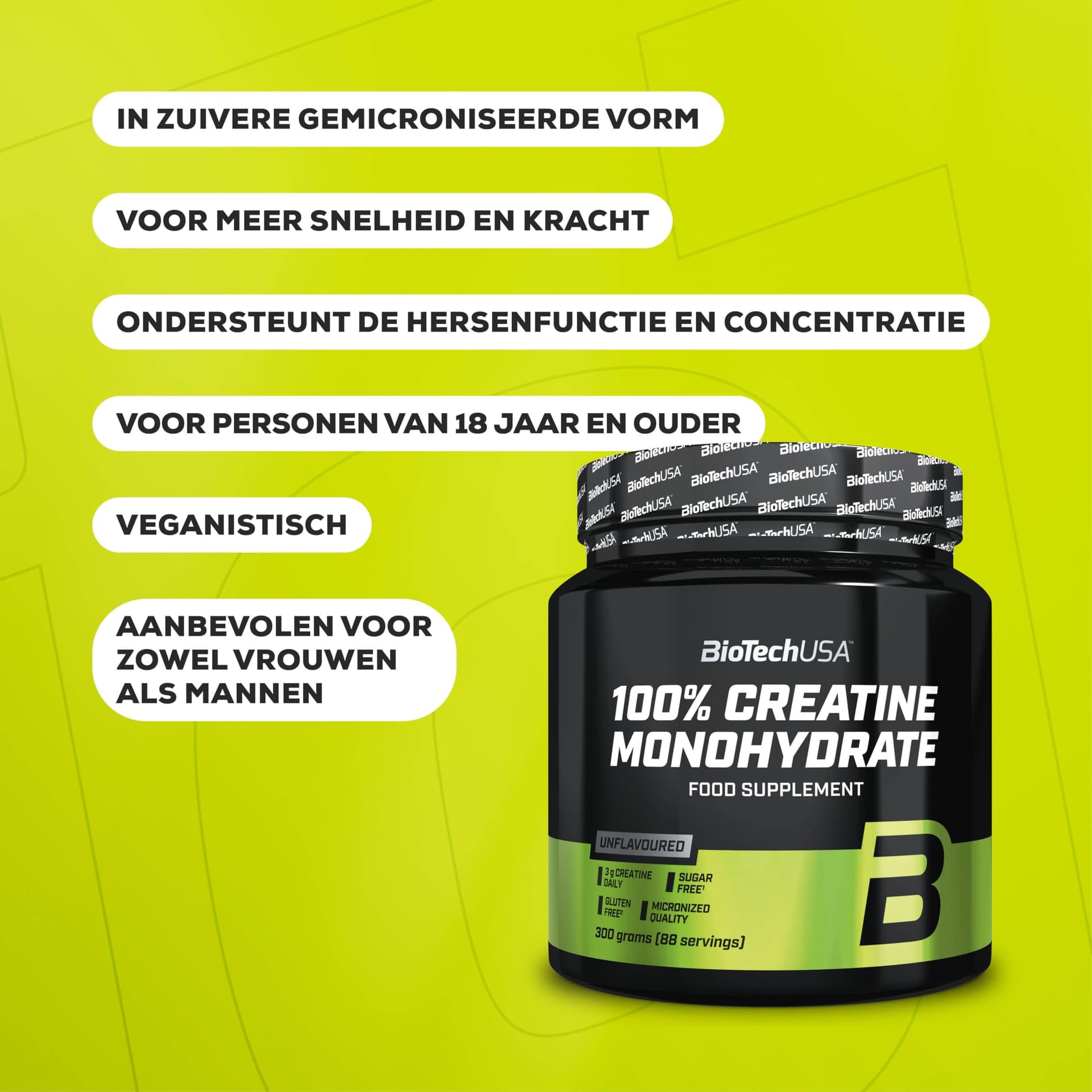 BioTechUSA 100% Creatine Monohydrate – Bild 3