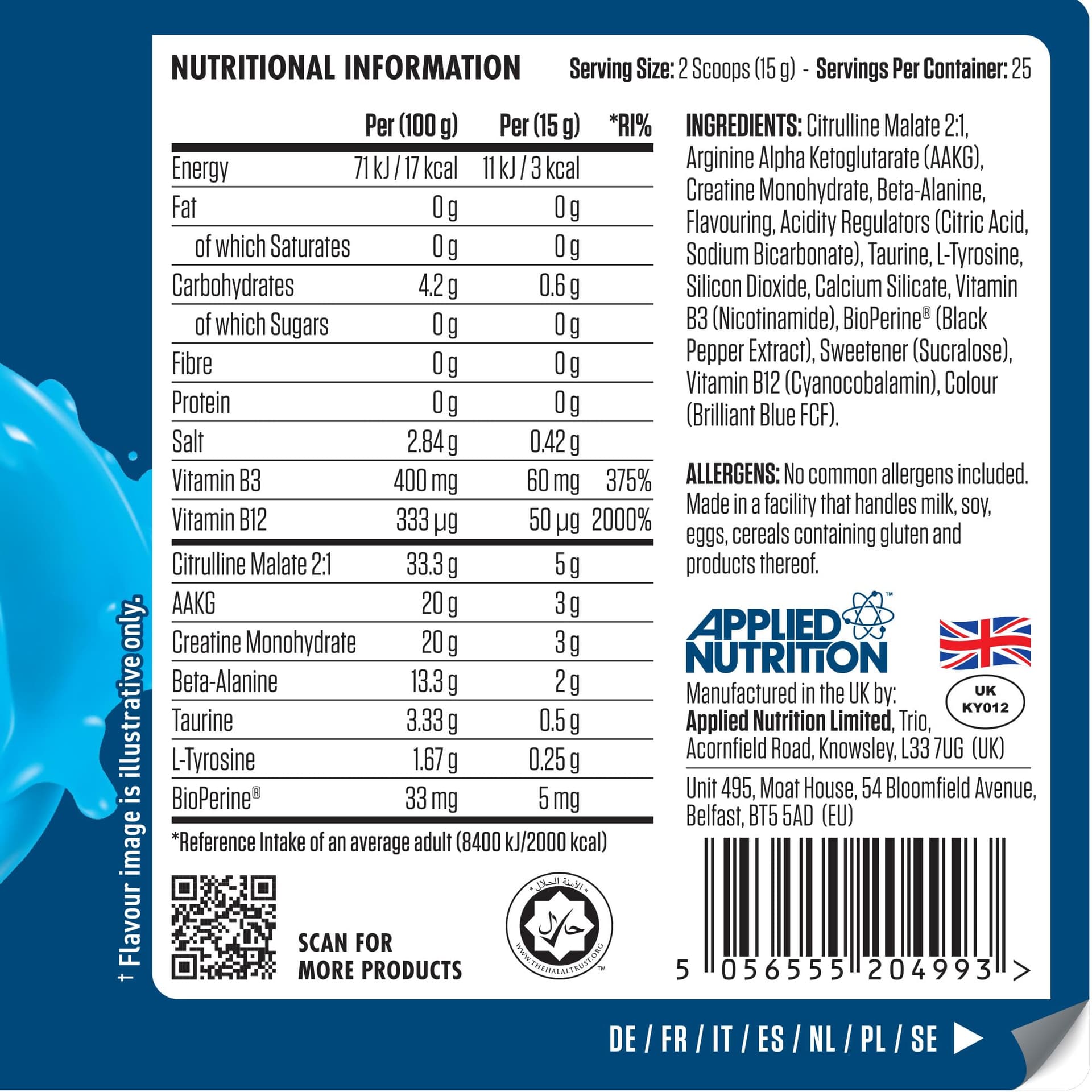 Applied Nutrition Pump 3G – Bild 4