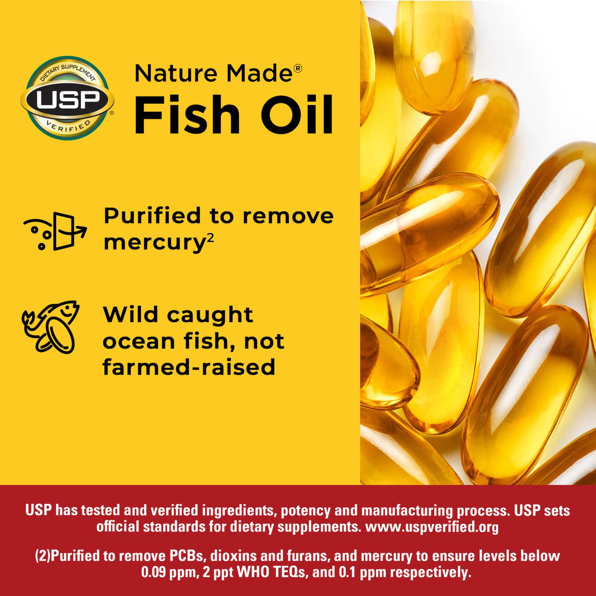 Nature Made Fish Oil Omega 3 Supplements – Bild 3