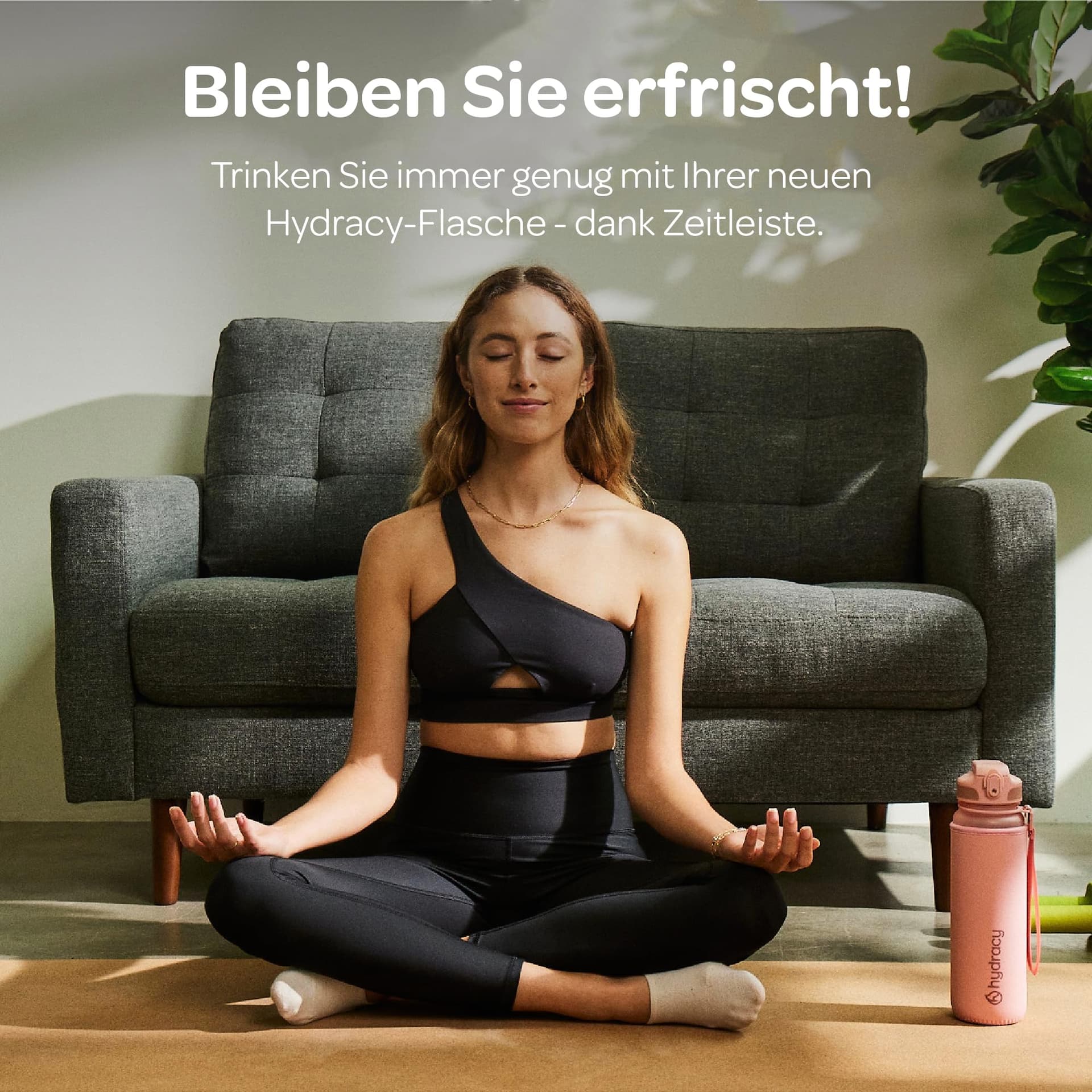 Hydracy Trinkflasche mit Fruchteinsatz - 1L – Bild 8