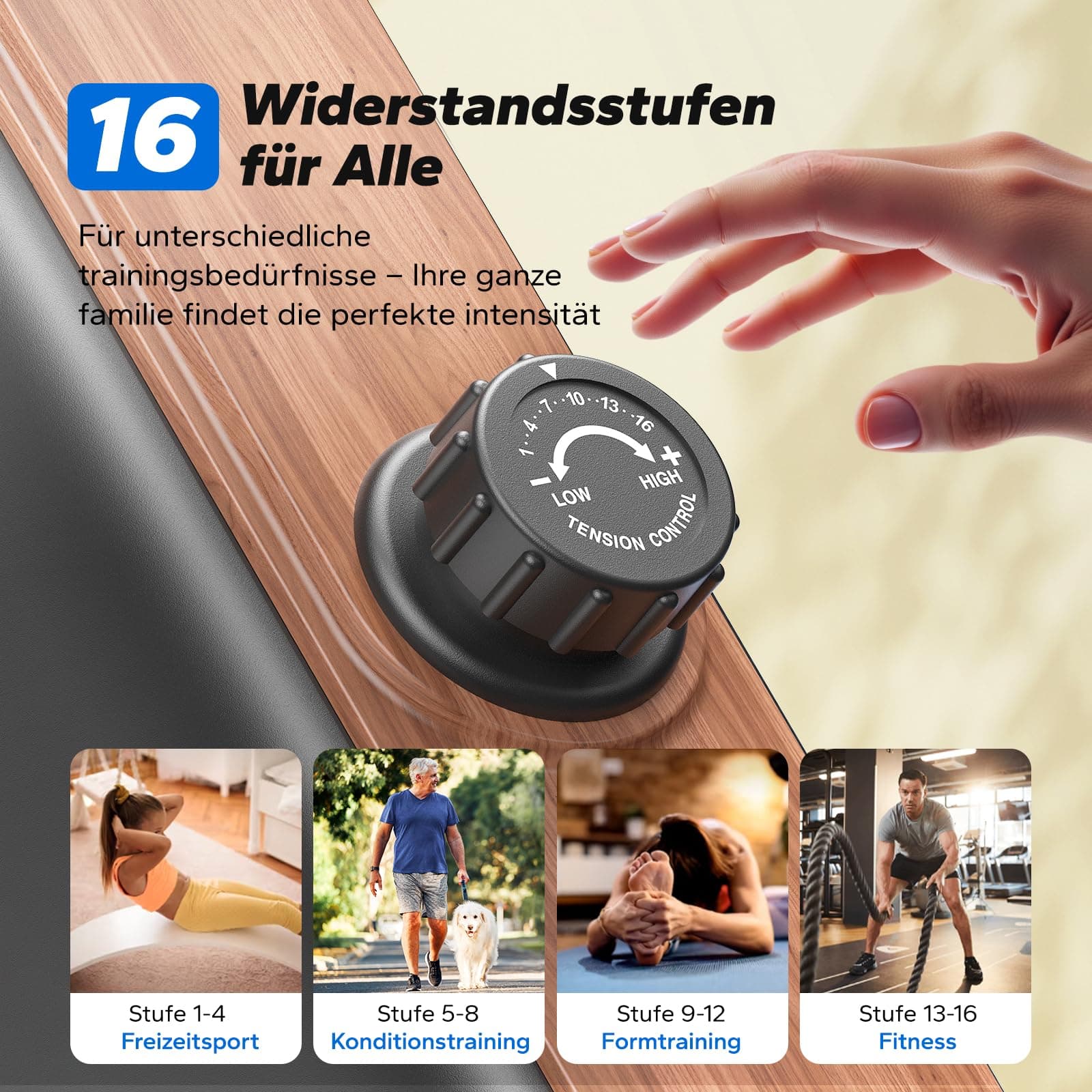 MERACH Rudergerät für Zuhause – Bild 4
