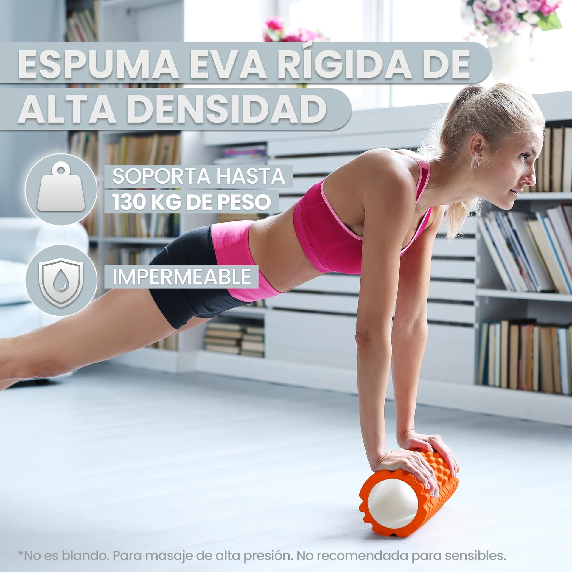 unycos Rodillo para Masajes Musculares【33x14 cm】Resiste 130 kg – Bild 6