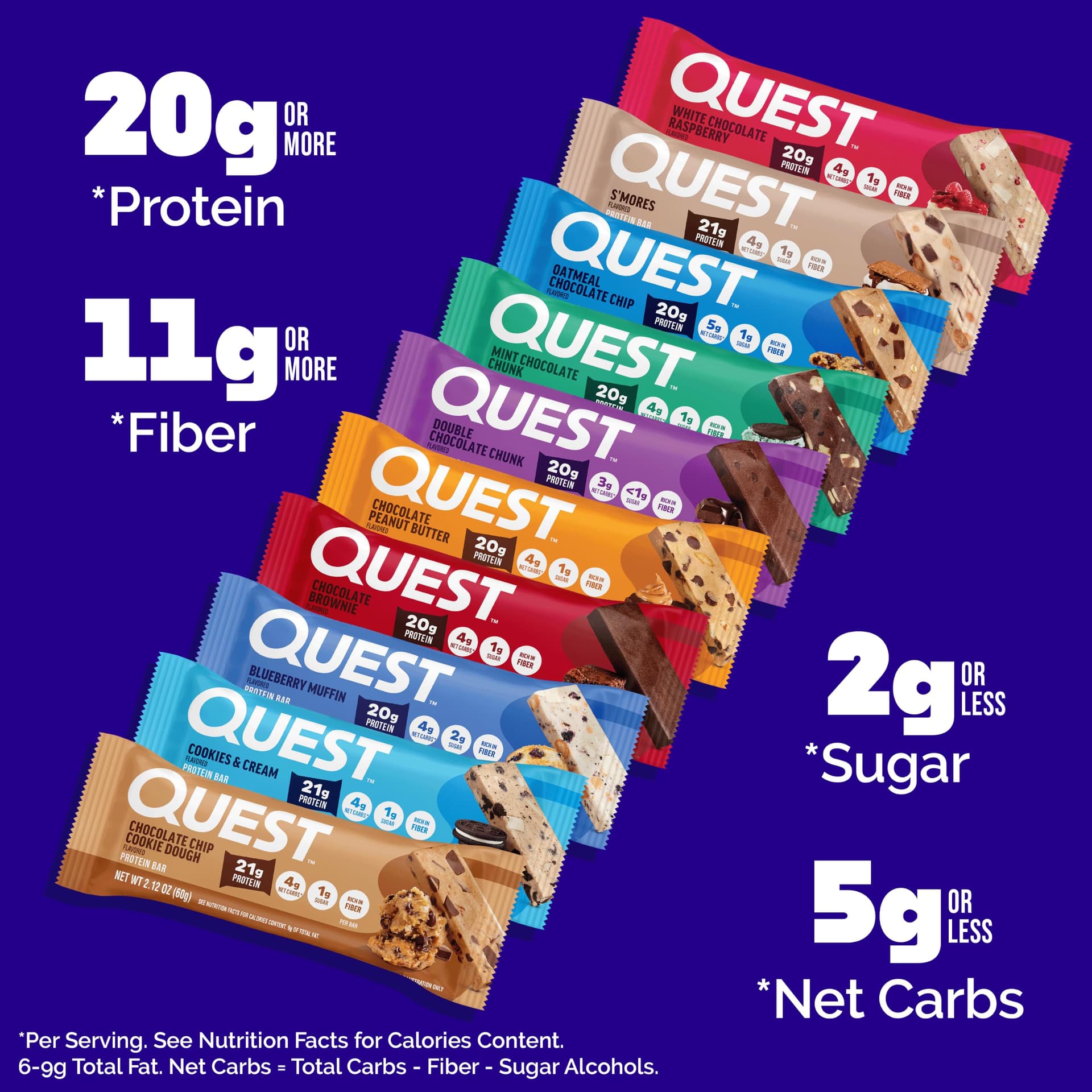 Quest Nutrition Ultimate Variety Pack Protein Bars – Bild 3