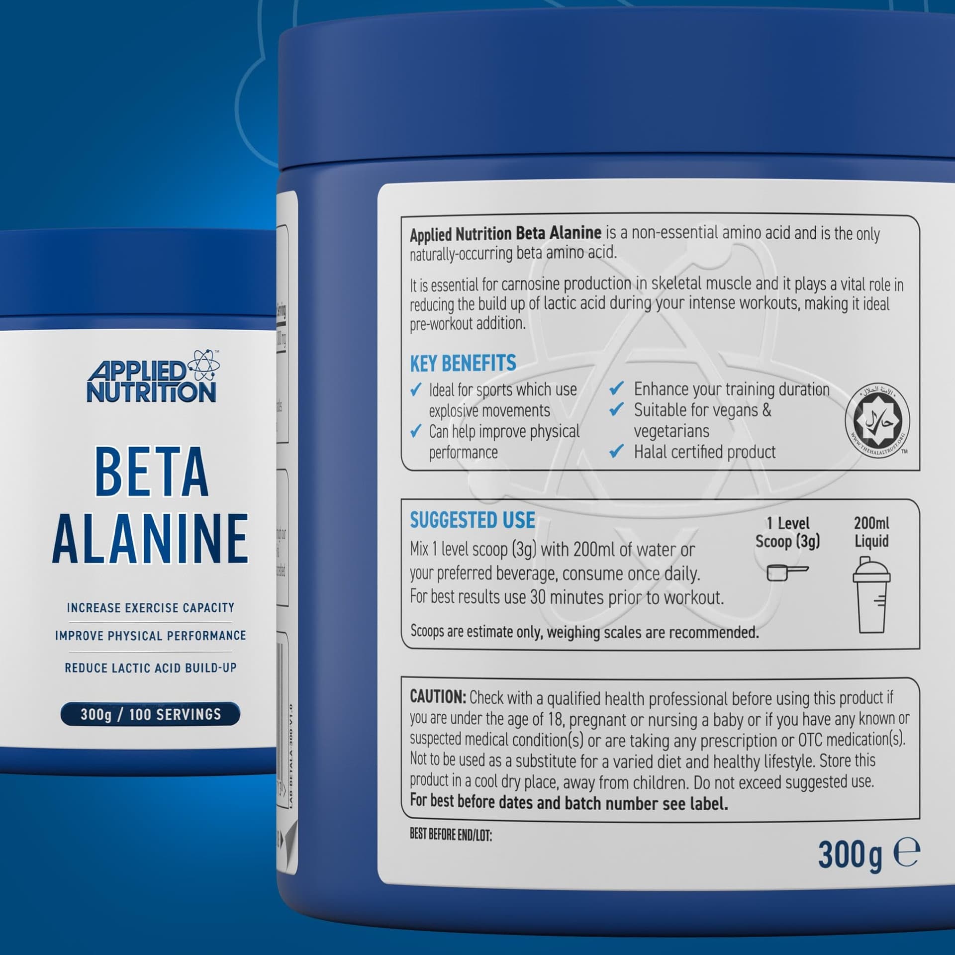 Applied Nutrition Beta-Alanine Amino Acid Pre Workout – Bild 8