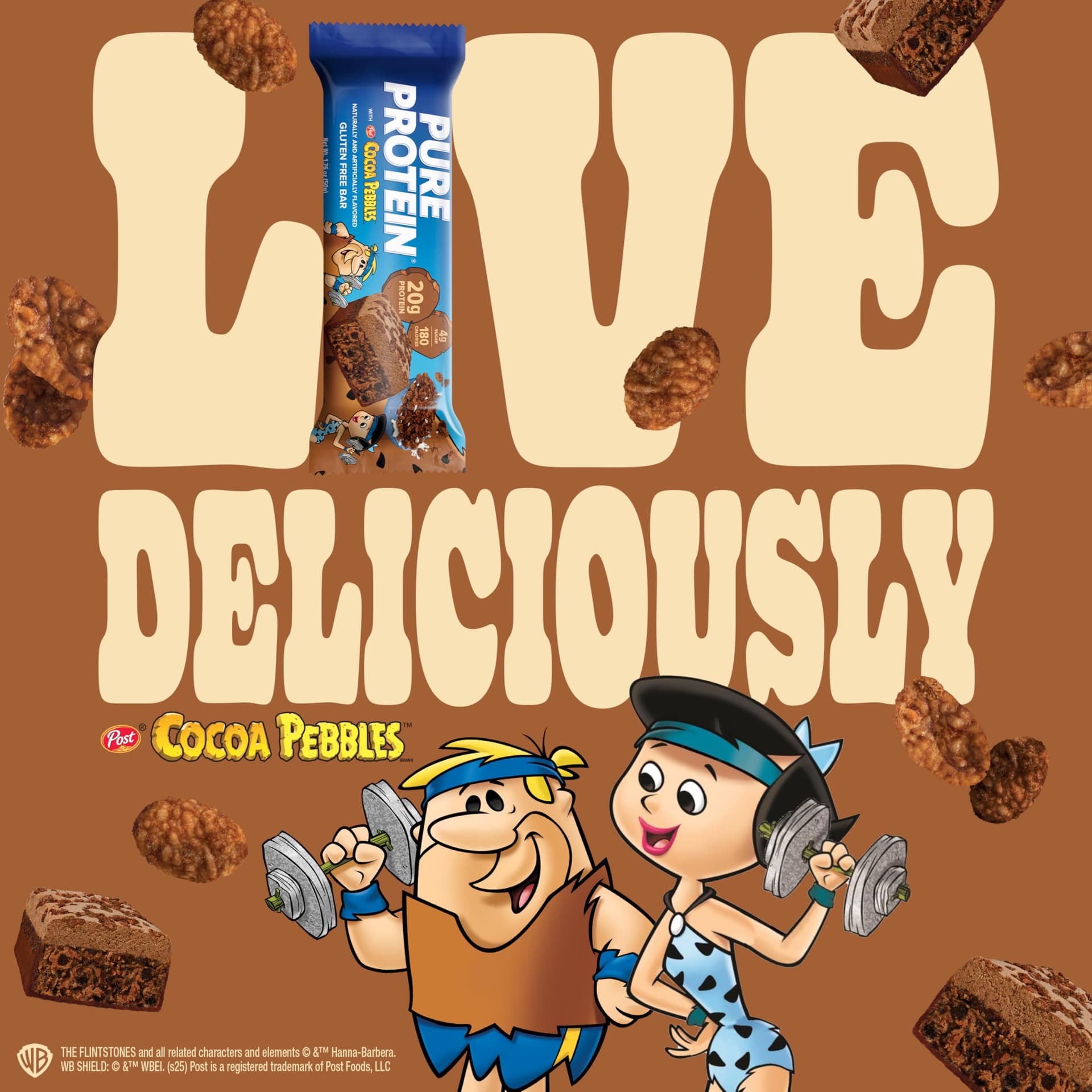 Pure Protein Cocoa PEBBLES™ Protein Bars – 20g – Bild 5